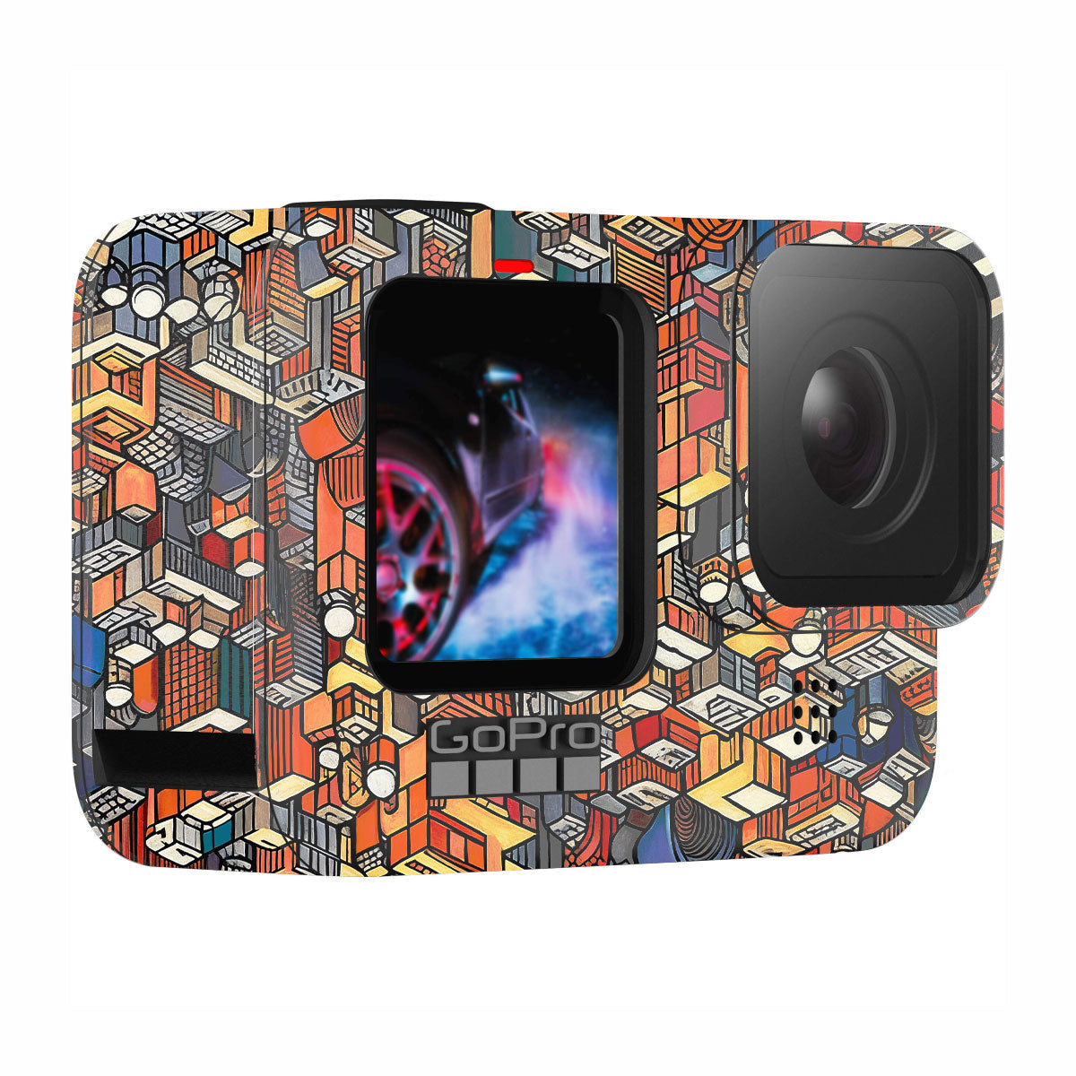 Isometric Cityscape GoPro Hero 10 Camera Skin