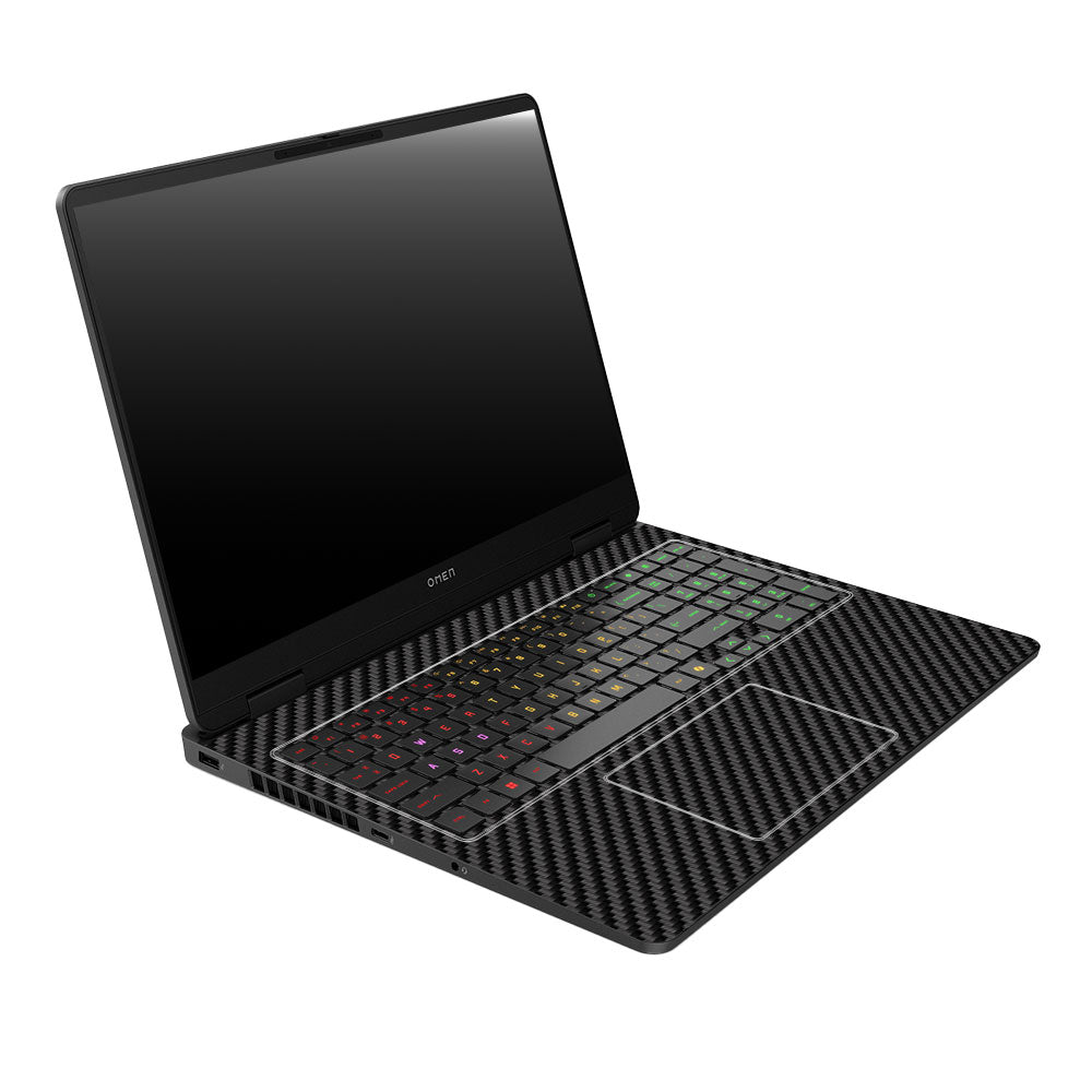 Textured Carbon Fibre HP Omen Gaming 16 2025, 2026 Laptop Skin