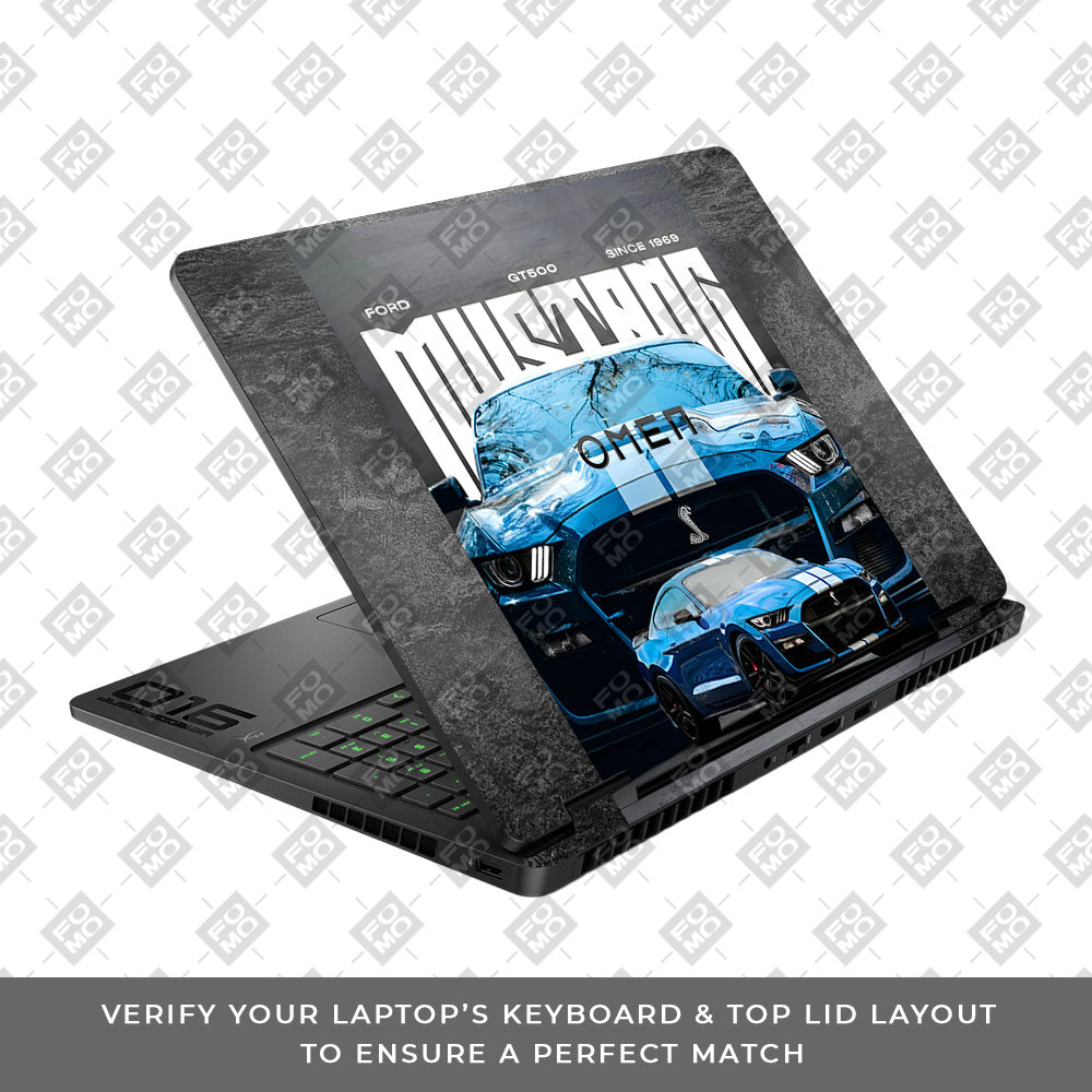 Ford Mustang GT500 HP Omen Gaming 16 2025, 2026 Laptop Skin