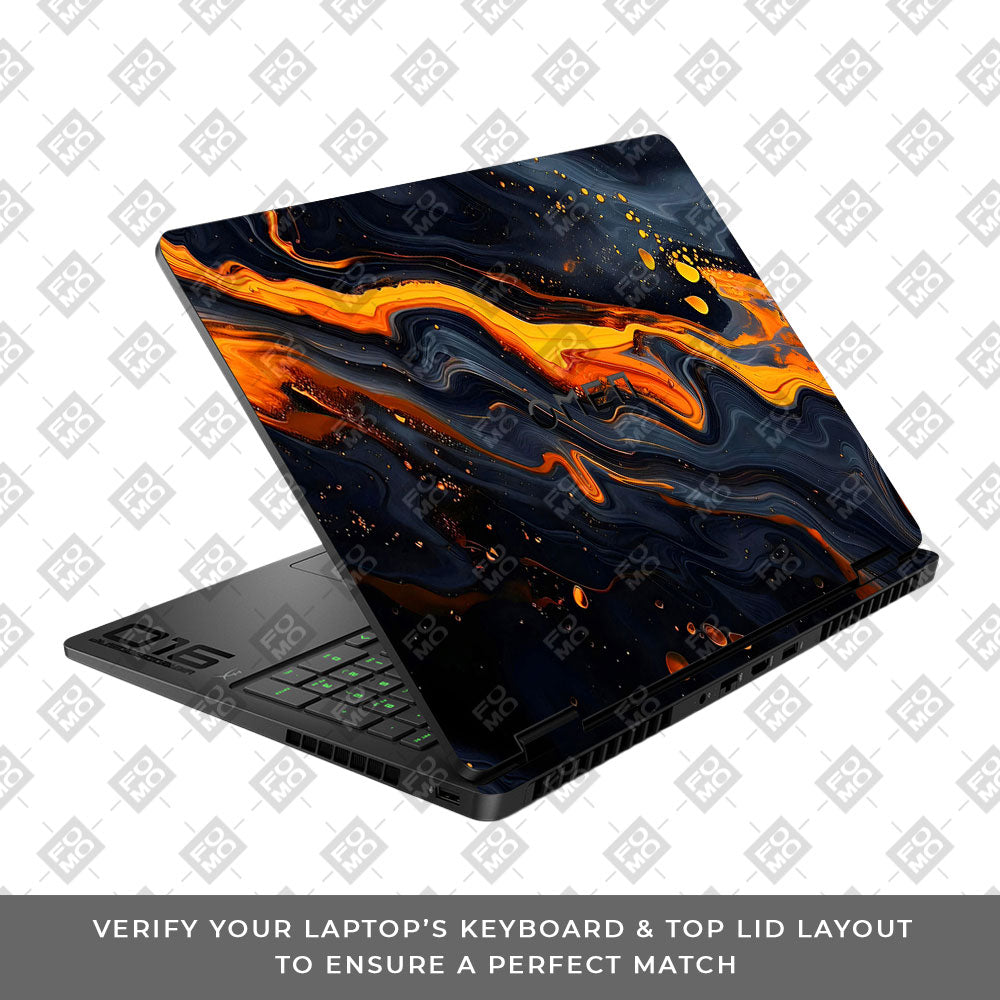 Lava Marble HP Omen Gaming 16 2025, 2026 Laptop Skin