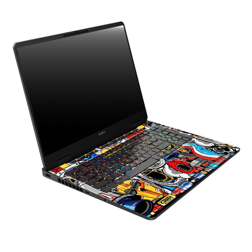 Mechanical Chaos HP Omen Gaming 16 2025, 2026 Laptop Skin
