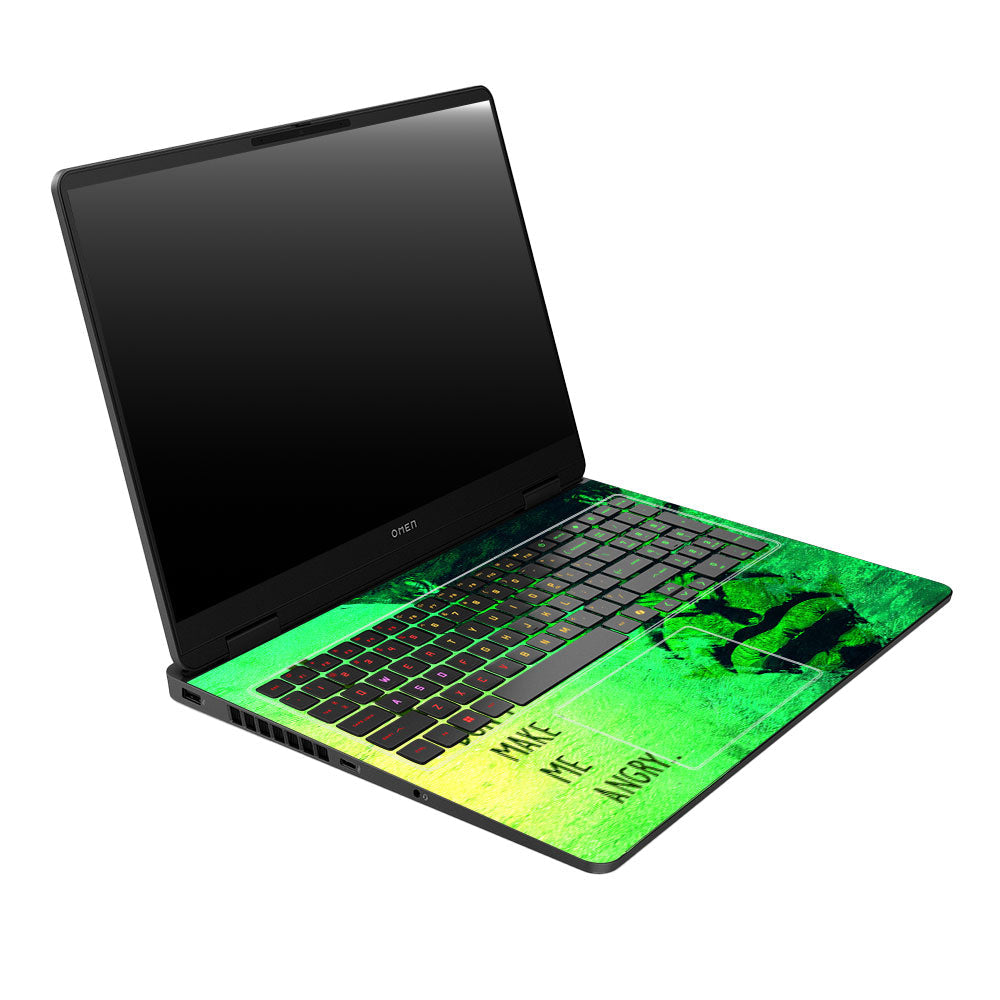 Hulk Don't Make Me Angry HP Omen Gaming 16 2025, 2026 Laptop Skin