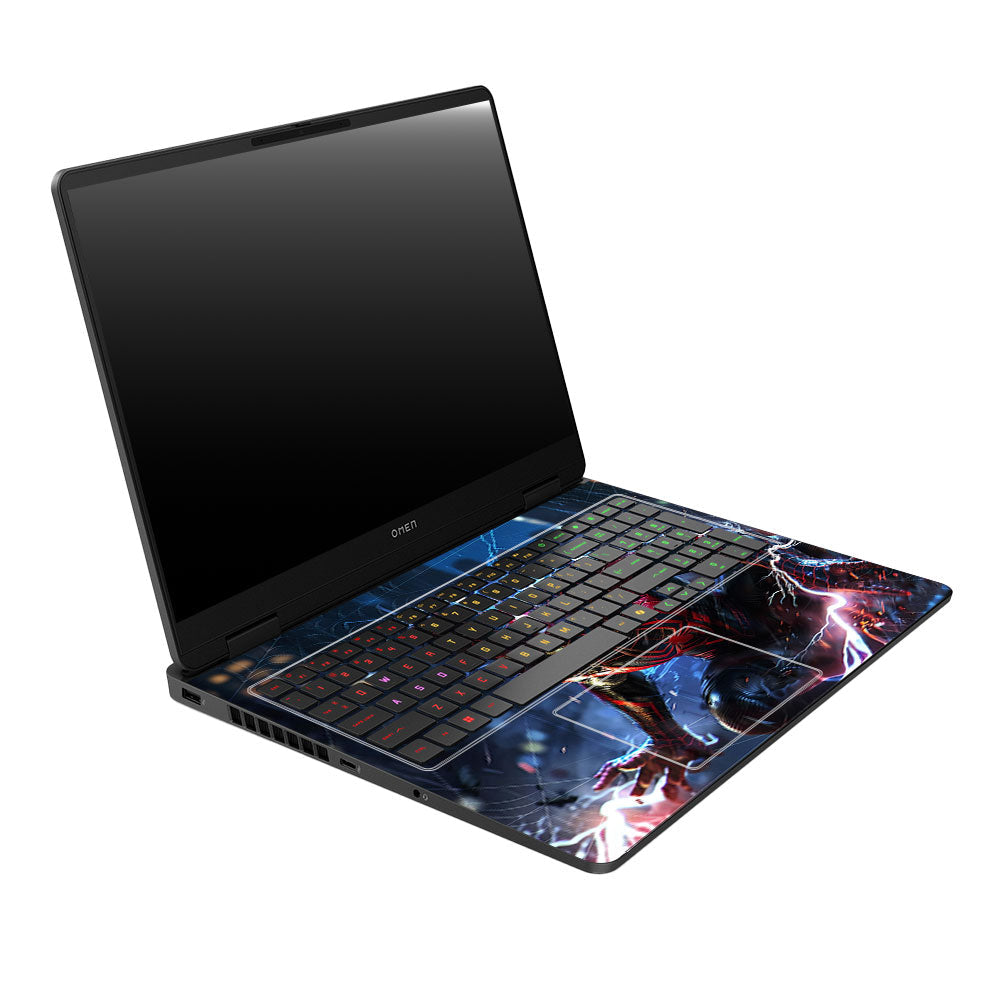 Miles Morales Shockwave HP Omen Gaming 16 2025, 2026 Laptop Skin