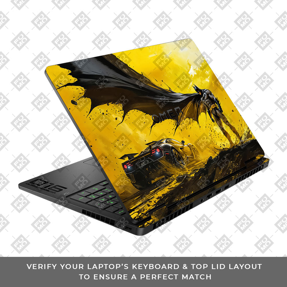 Dark Knight Velocity HP Omen Gaming 16 2025, 2026 Laptop Skin