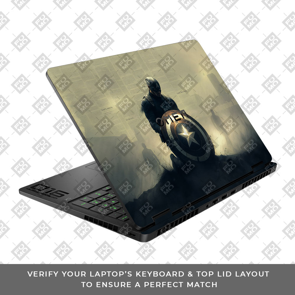 Captain's Valor HP Omen Gaming 16 2025, 2026 Laptop Skin