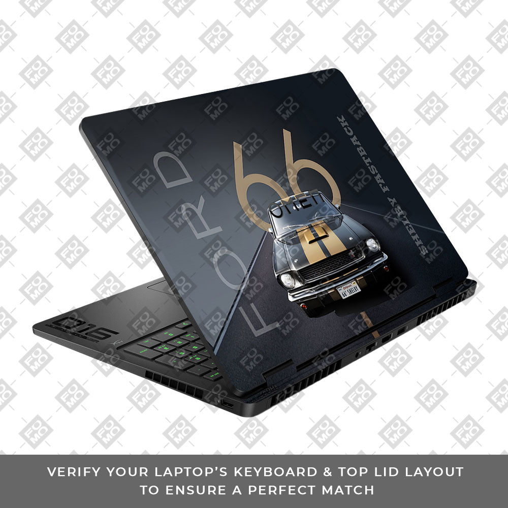 Shelby Mustang GT350H HP Omen Gaming 16 2025, 2026 Laptop Skin