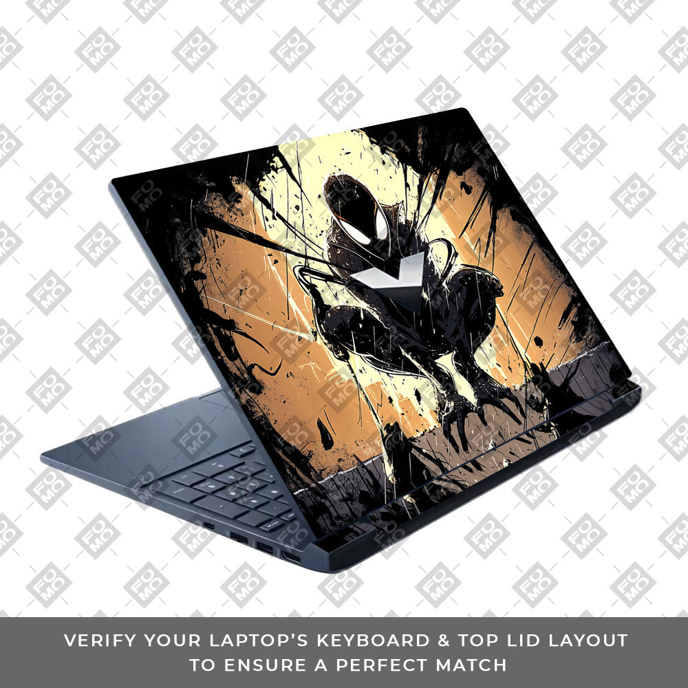 Shadow Spiderman HP Victus Laptop Skin
