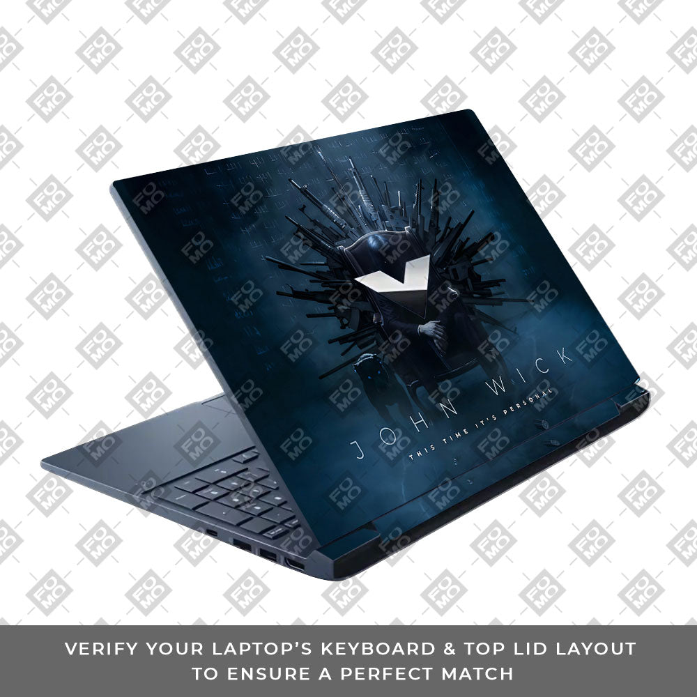 John Wick Assassin HP Victus Laptop Skin