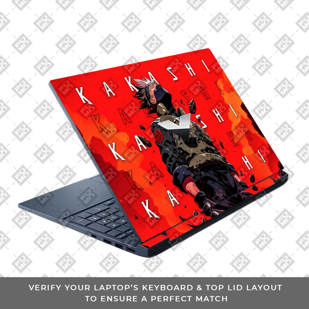 Kakashi Hatake Inferno HP Victus Laptop Skin
