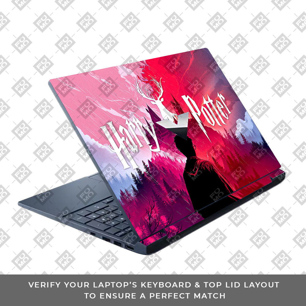 Harry Potter Magical Hogwarts HP Victus Laptop Skin