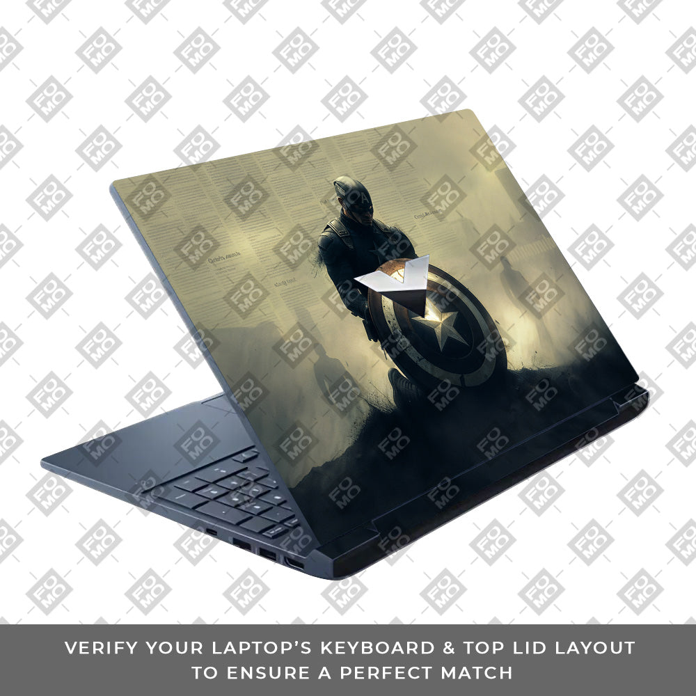 Captain's Valor HP Victus Laptop Skin