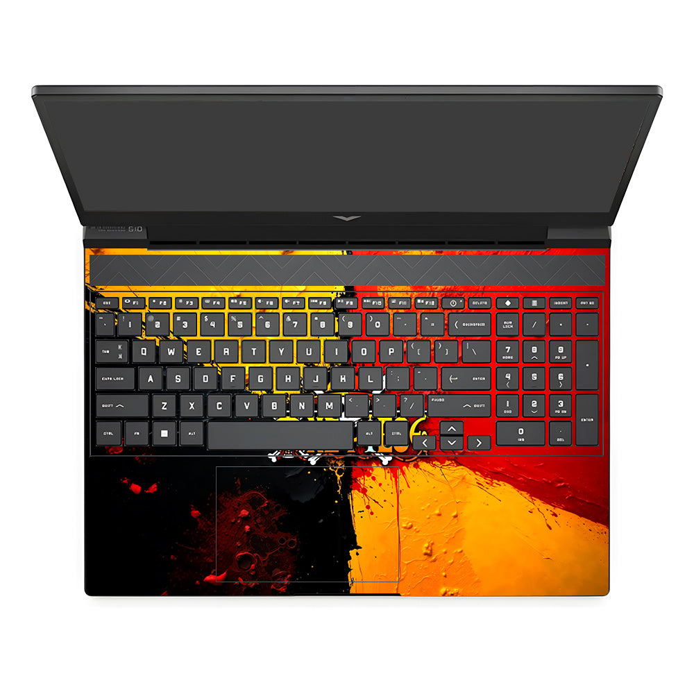 One Piece Paint Splash HP Victus Laptop Skin