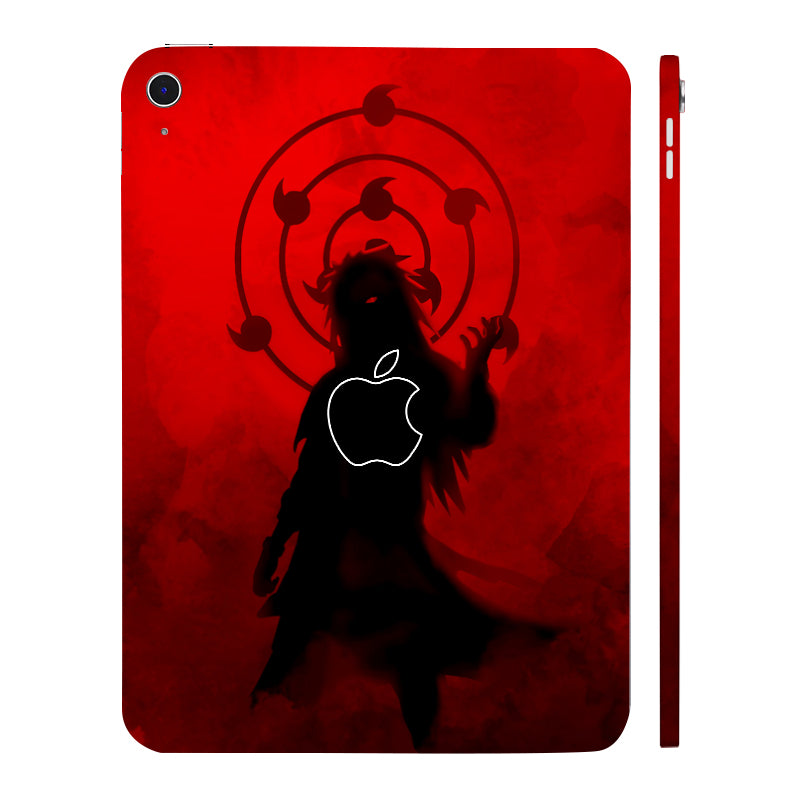 Apple iPad 11th Gen 2025 Madara Uchiha Sharingan Anime Tablet Skins