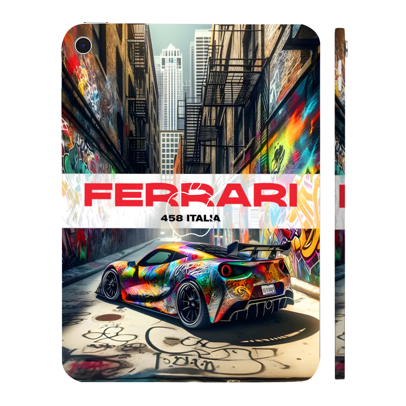 Apple iPad 11th Gen 2025 Ferrari 458 Italia Cars & Bikes Tablet Skins