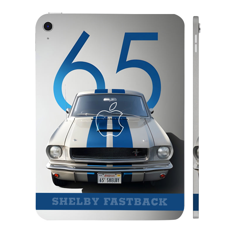 Apple iPad 11th Gen 2025 Cobalt Blue Shelby Mustang GT350 Cars & Bikes Tablet Skins