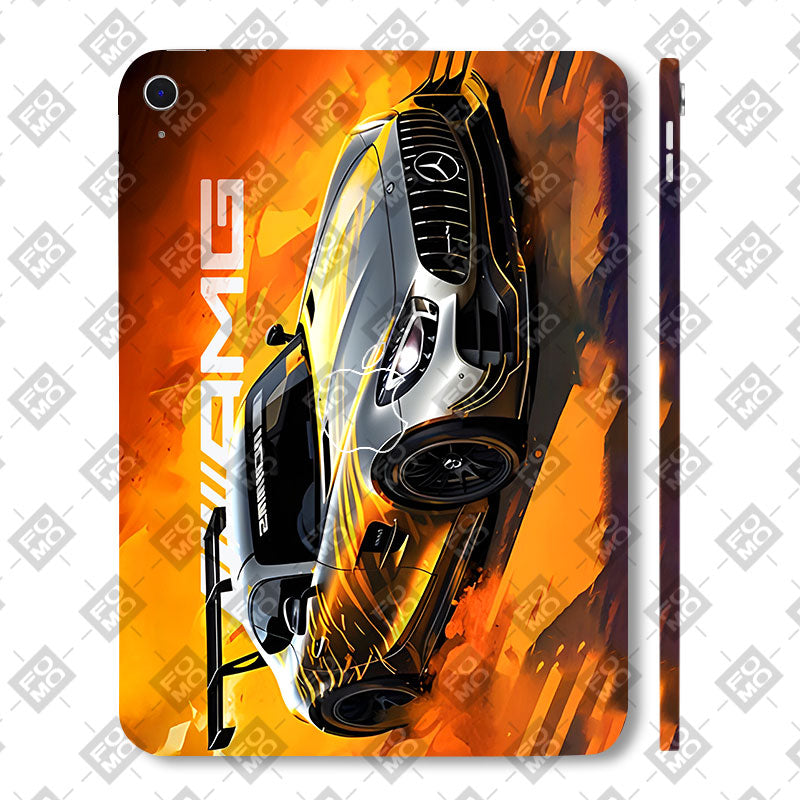 Apple iPad 10th Gen 2022 Mercedes AMG GT Cars & Bikes Tablet Skins