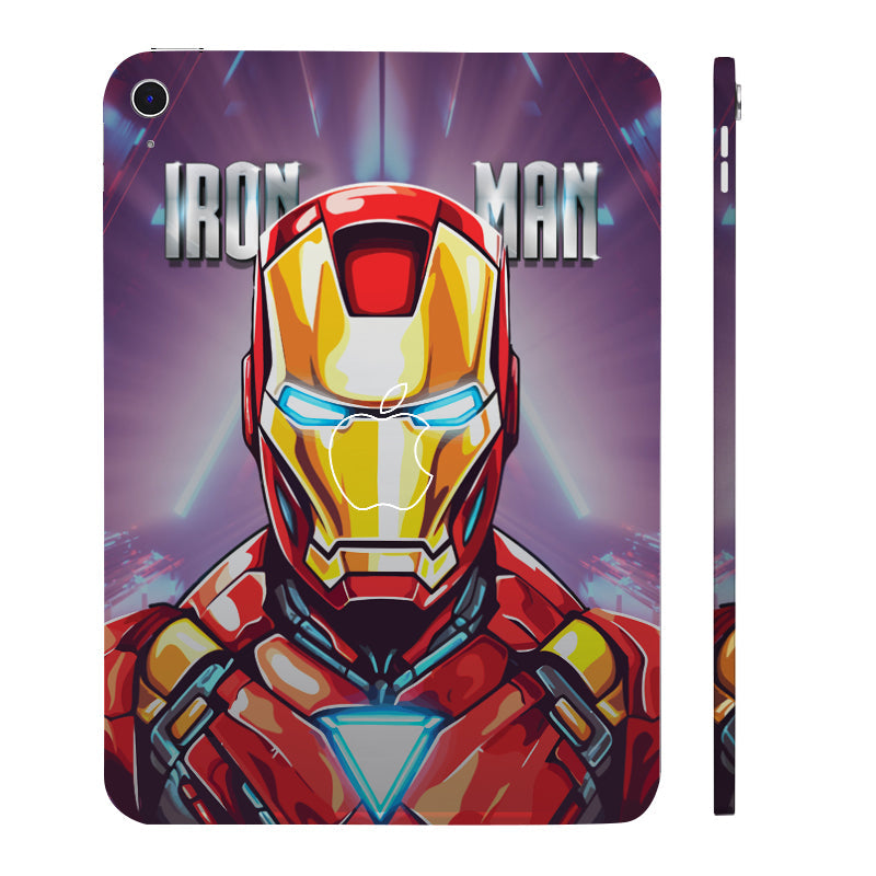 Apple iPad 11th Gen 2025 Iron Man Movies Tablet Skins