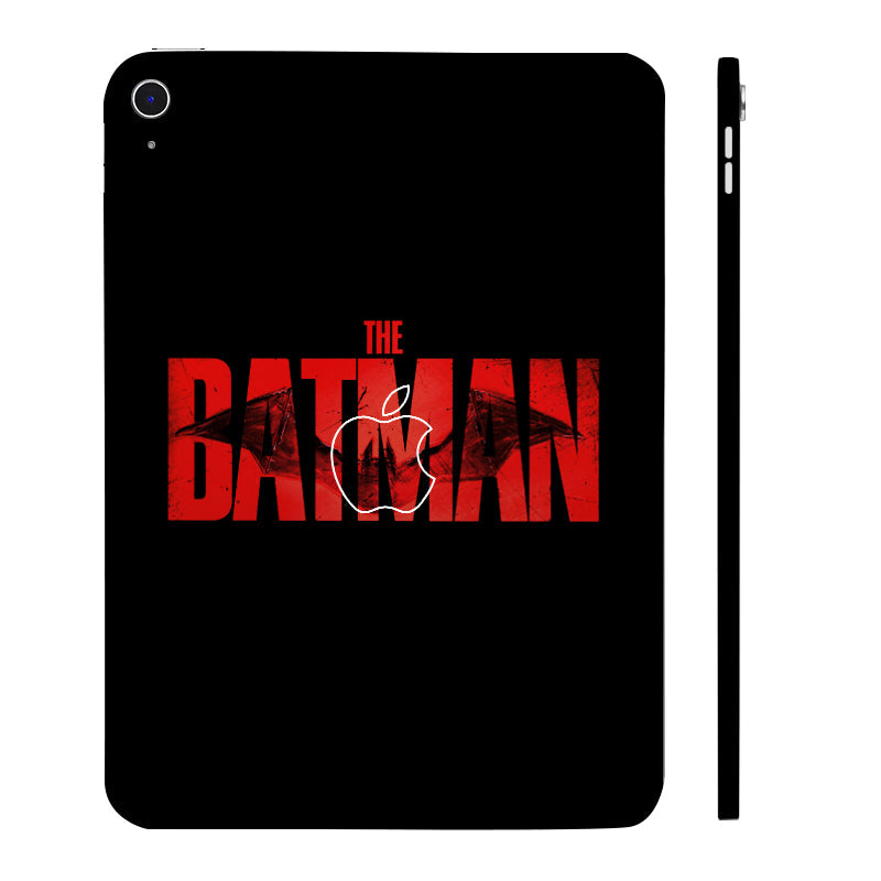 Apple iPad 10th Gen 2022 The Batman in Bold Red Movies Tablet Skins
