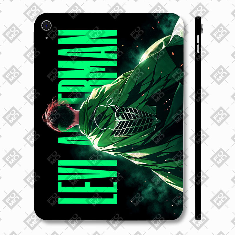 Apple iPad 11th Gen 2025 Levi Wings of Freedom Anime Tablet Skins
