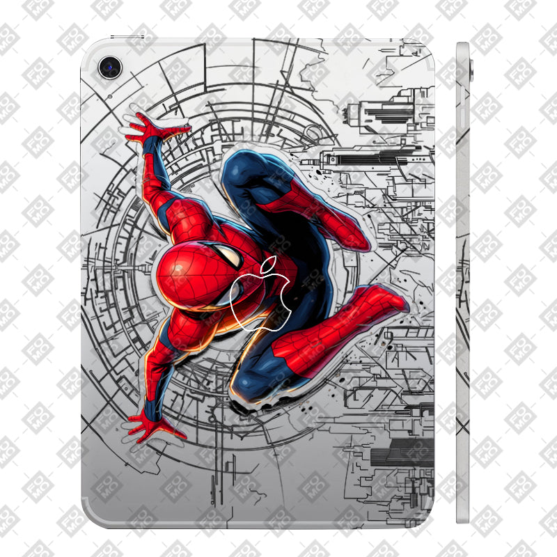 Apple iPad 11th Gen 2025 Transparent Web of Destiny Tablet Skin