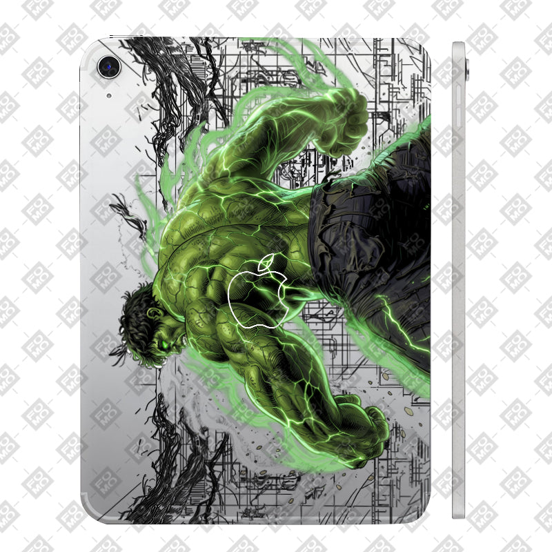 Apple iPad 11th Gen 2025 Transparent Hulk Smash Tablet Skin