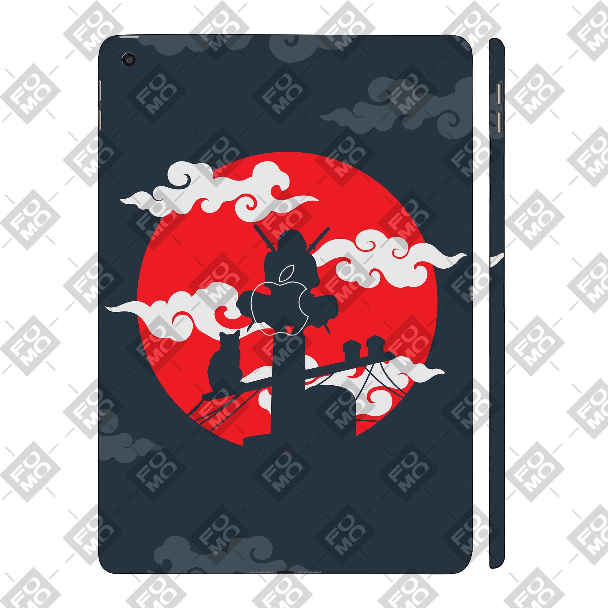 Apple iPad 9th Gen 2021 Itachi Uchiha Anime Tablet Skin