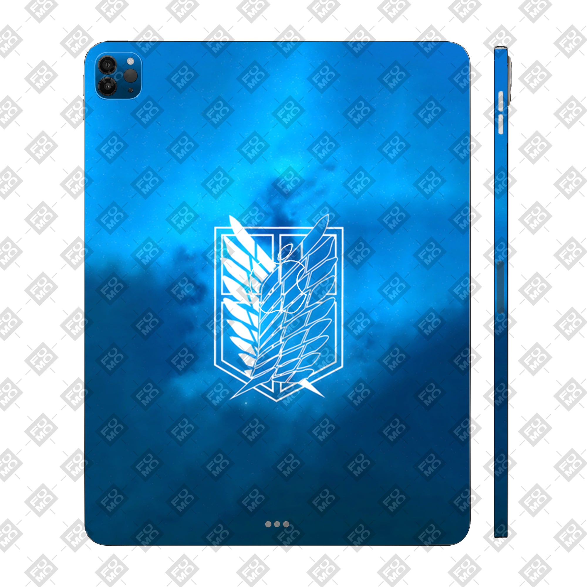 Apple iPad Pro 12.9 2020 Scouting Legion AOT Anime Tablet Skins