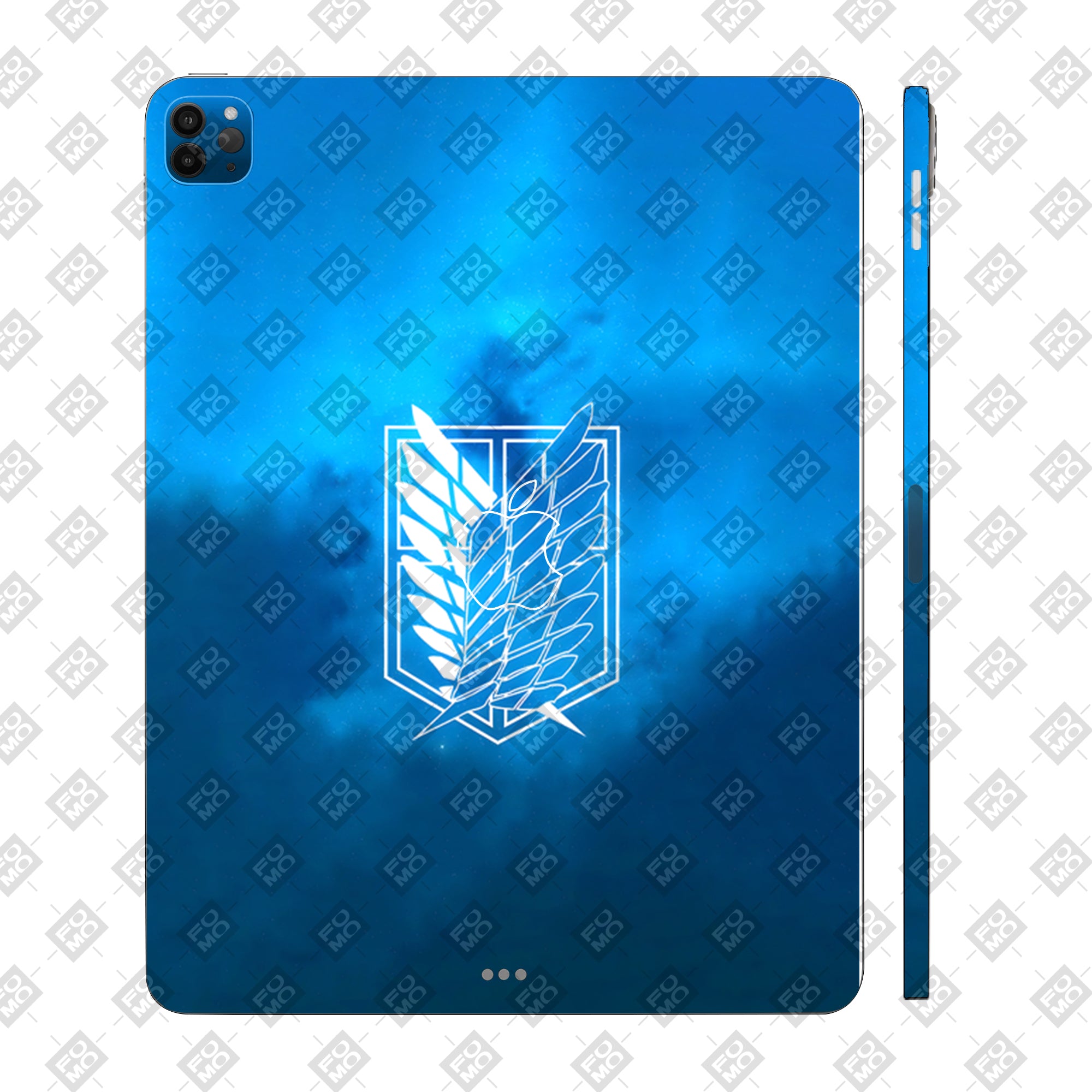Apple iPad Pro 12.9 M1 2021 Scouting Legion AOT Anime Tablet Skins