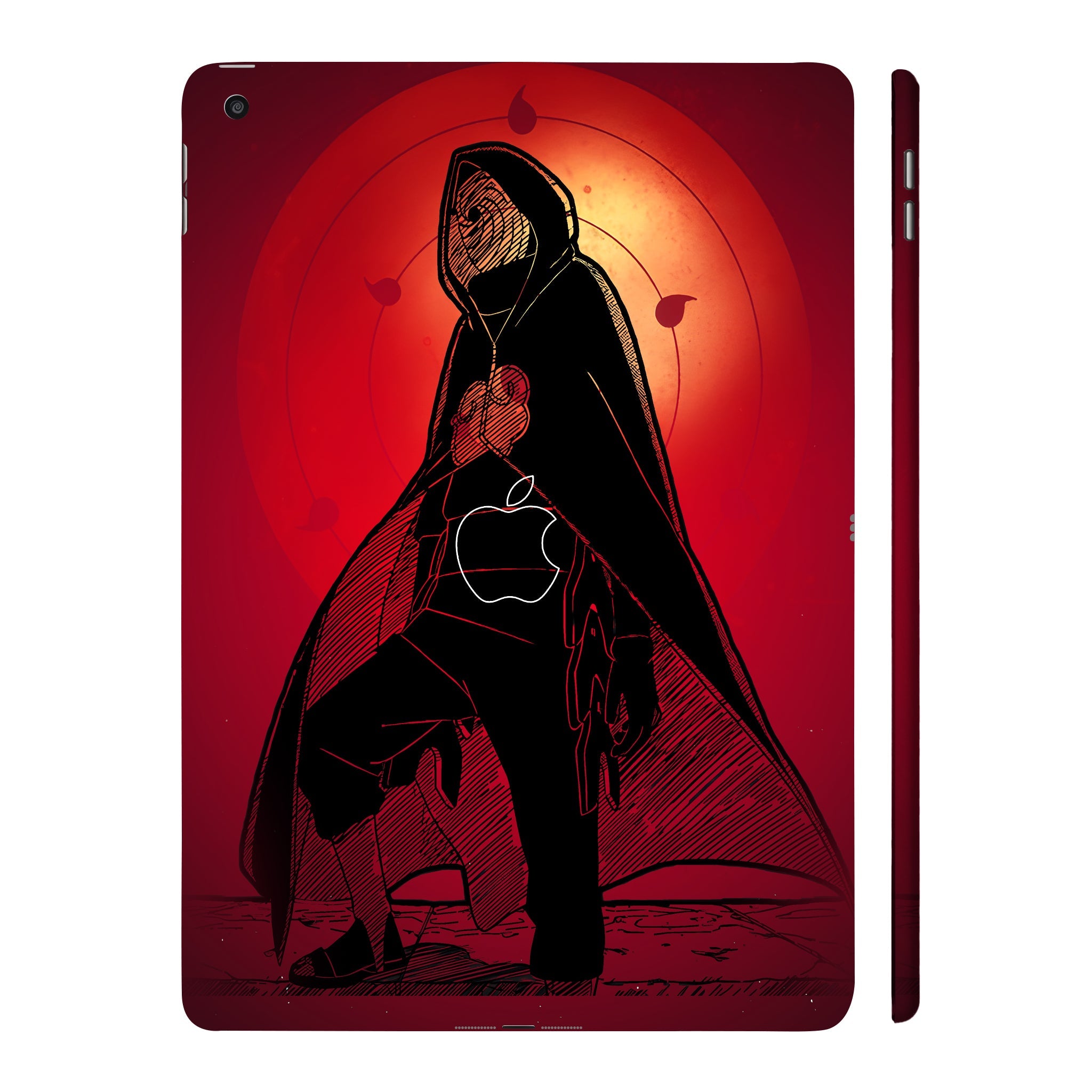 Apple iPad 9th Gen 2021 Tobi Akatsuki Anime Tablet Skins