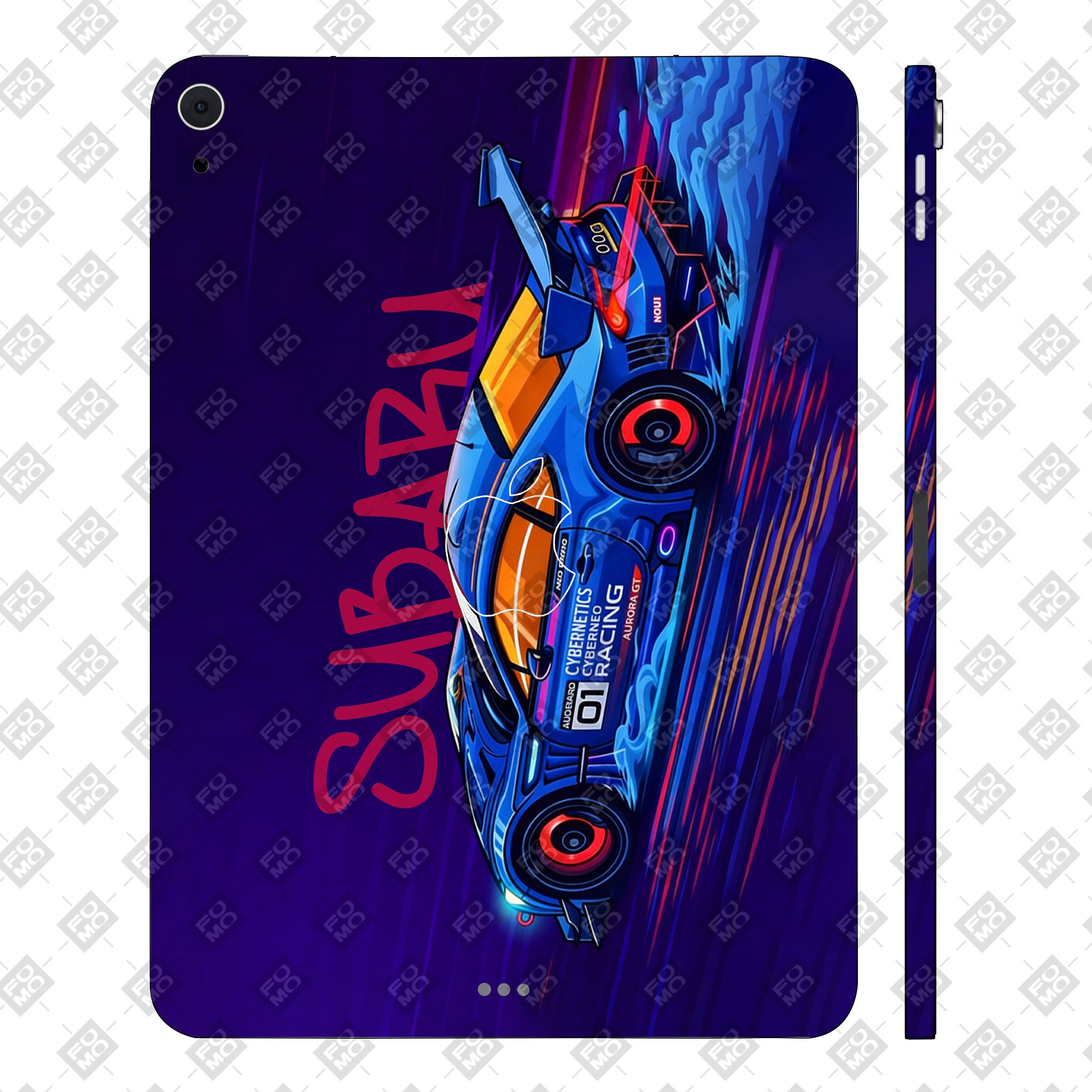 Apple iPad Air 5th Gen 2022 Subaru BRZ Cars & Bikes 3D Tablet Skin