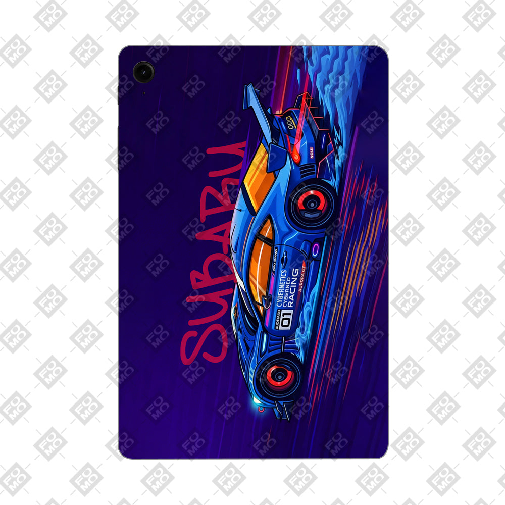 Samsung Galaxy Tab S9 FE Subaru BRZ Cars & Bikes 3D Tablet Skin