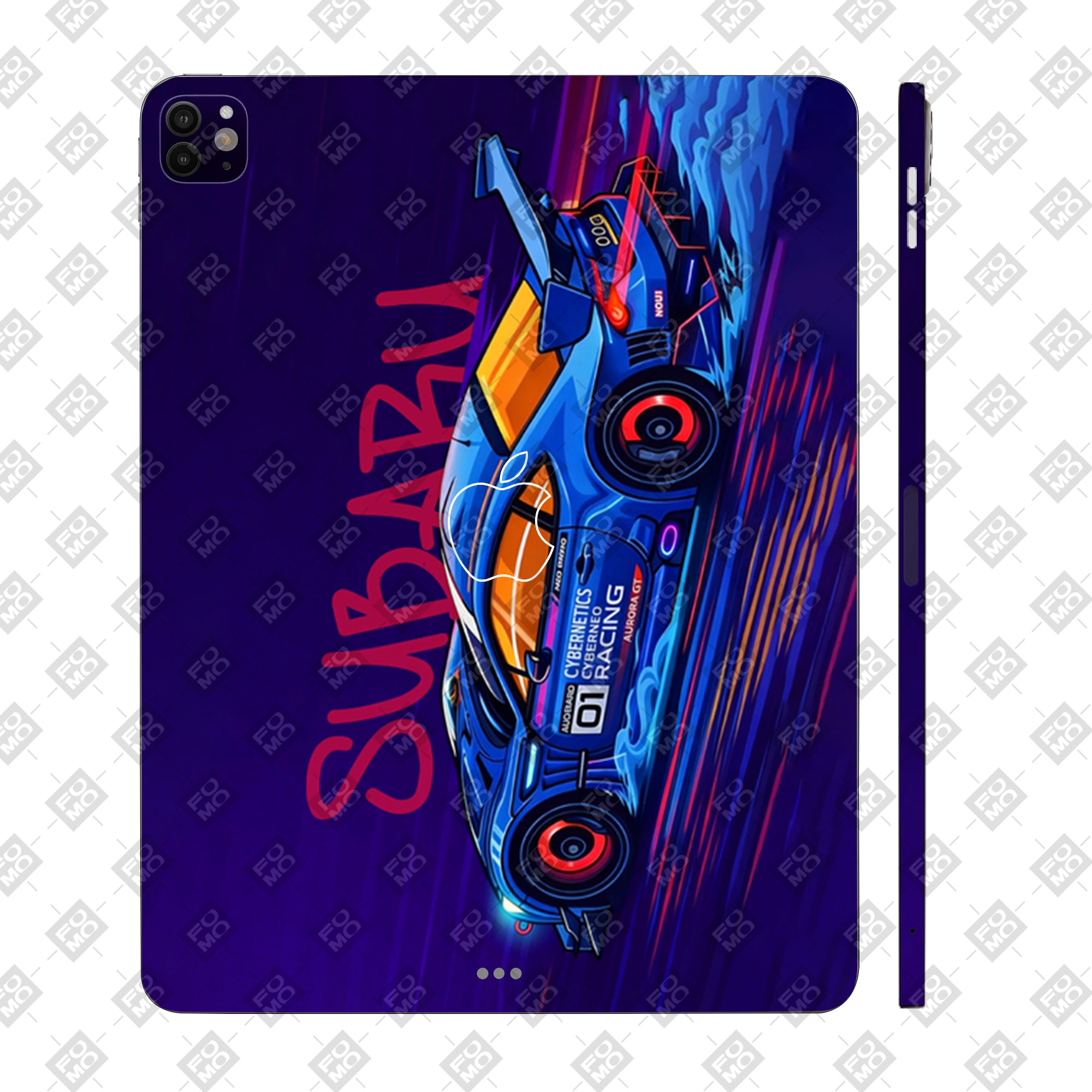 Apple iPad Pro 13 M4 2024 Subaru BRZ Cars & Bikes 3D Tablet Skin