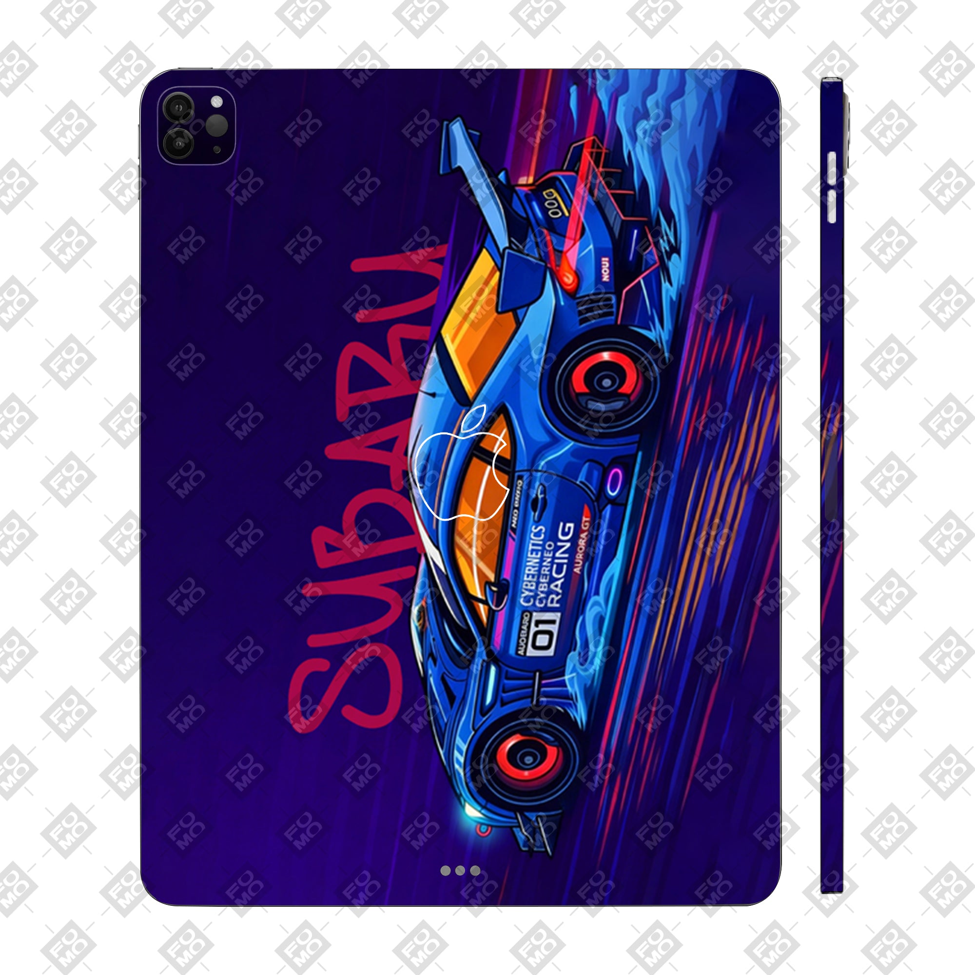 Apple iPad Pro 12.9 2020 Subaru BRZ Cars & Bikes 3D Tablet Skin