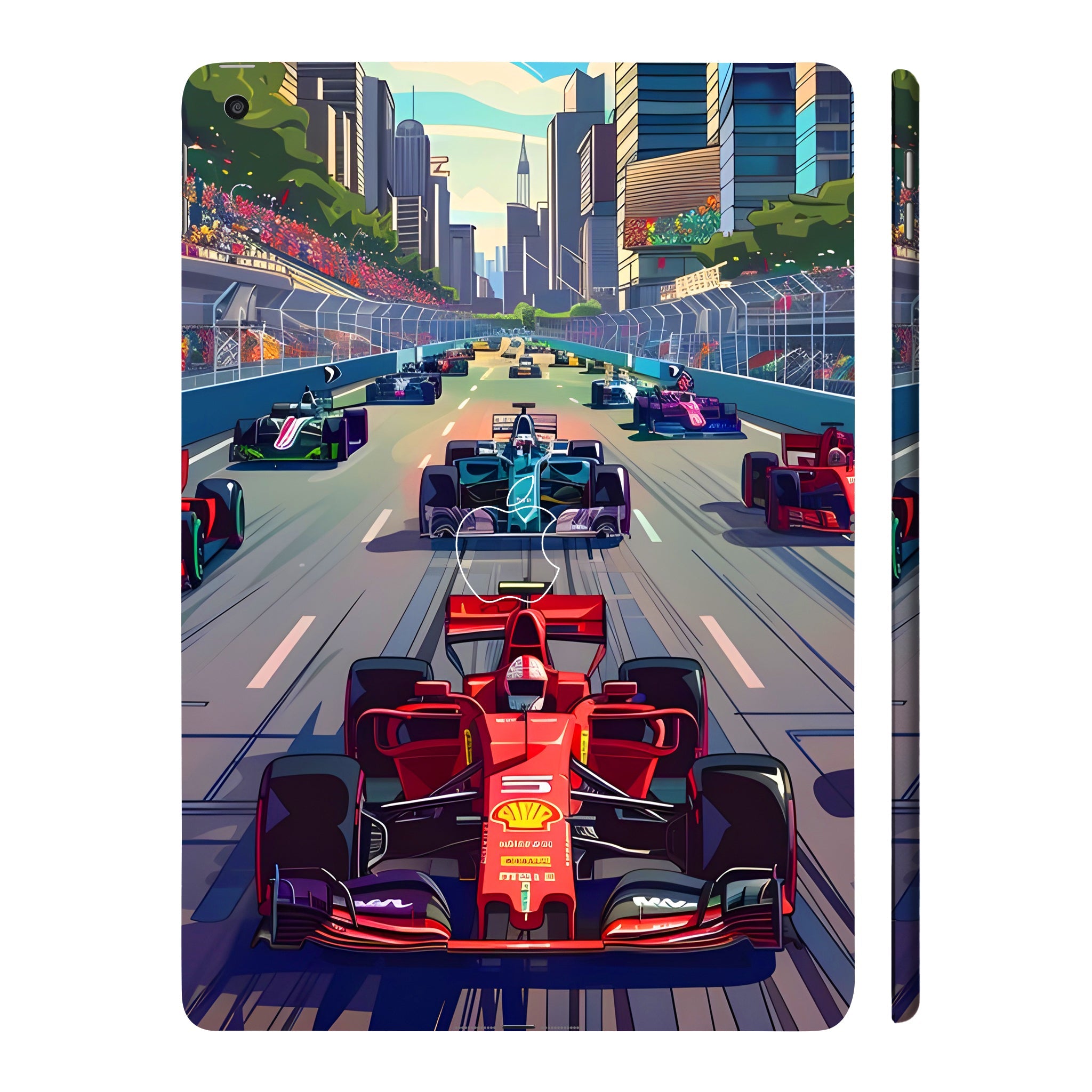 Apple iPad 9th Gen 2021 Urban Speed Cars & Bikes Tablet Skins