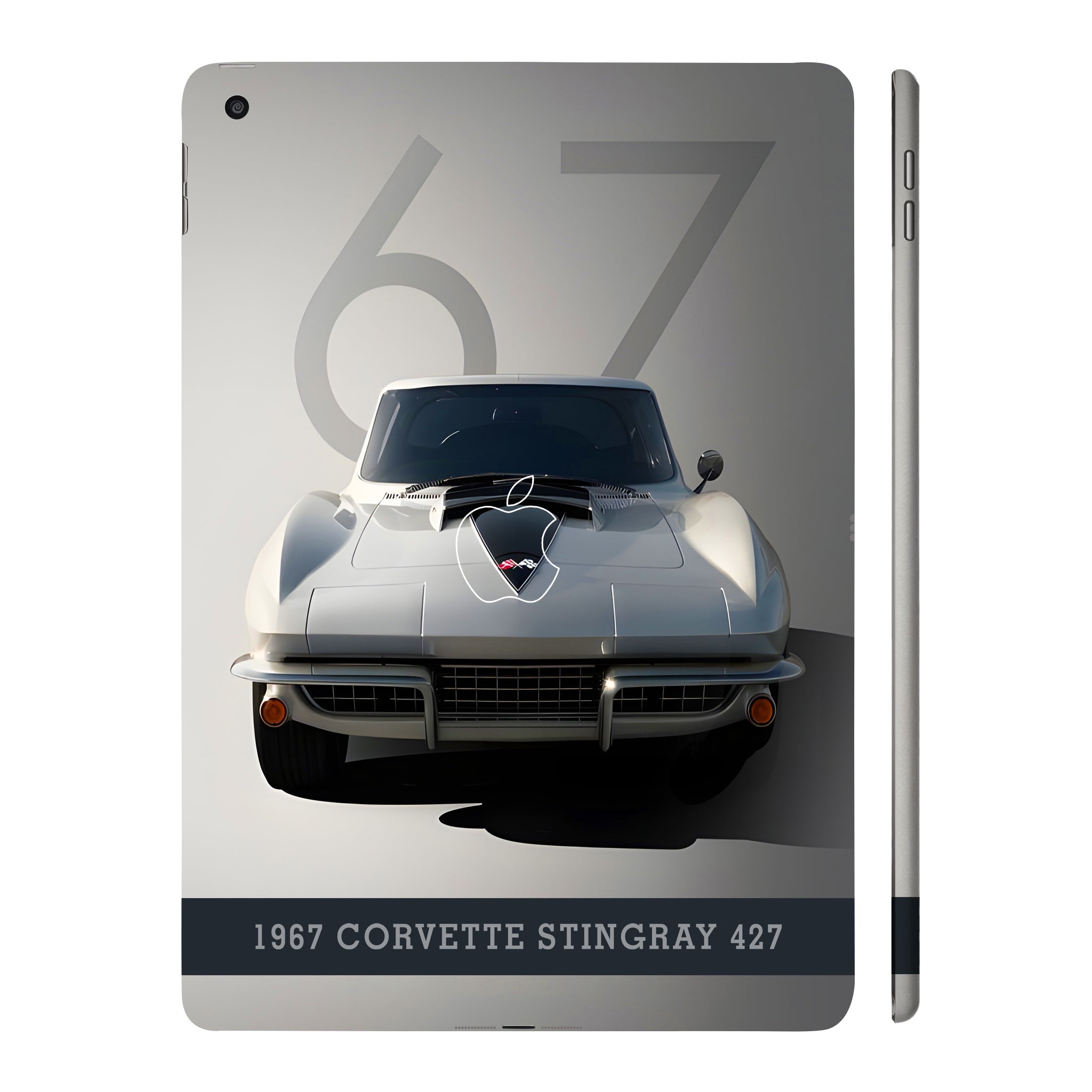 Apple iPad 9th Gen 2021 1967 Corvette Stingray 427 Cars & Bikes Tablet Skins