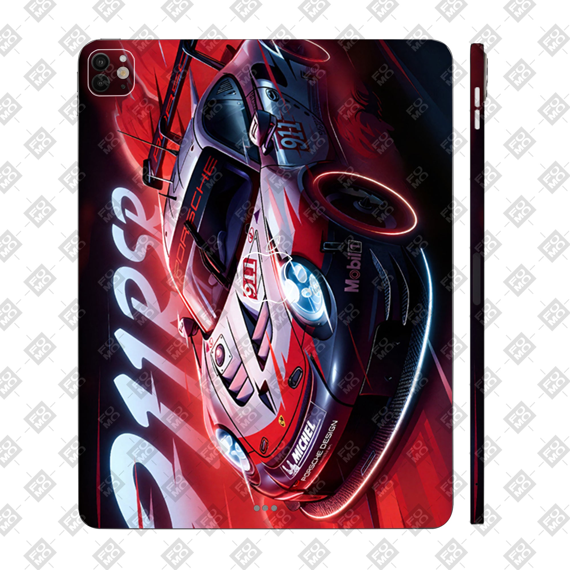 Apple iPad Pro 11 M4 2024 Porsche 911 RSR Cars & Bikes 3D Tablet Skin