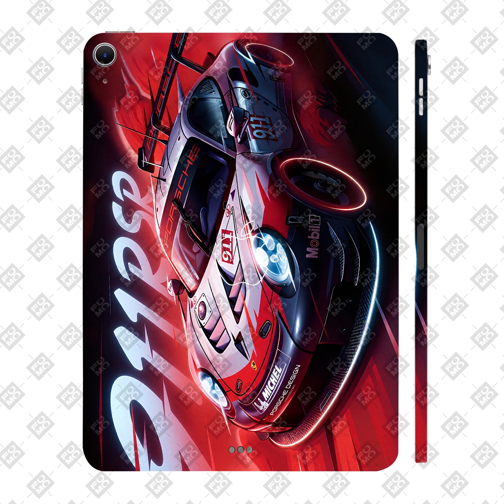 Apple iPad Air 11 M2 2024 Porsche 911 RSR Cars & Bikes 3D Tablet Skin
