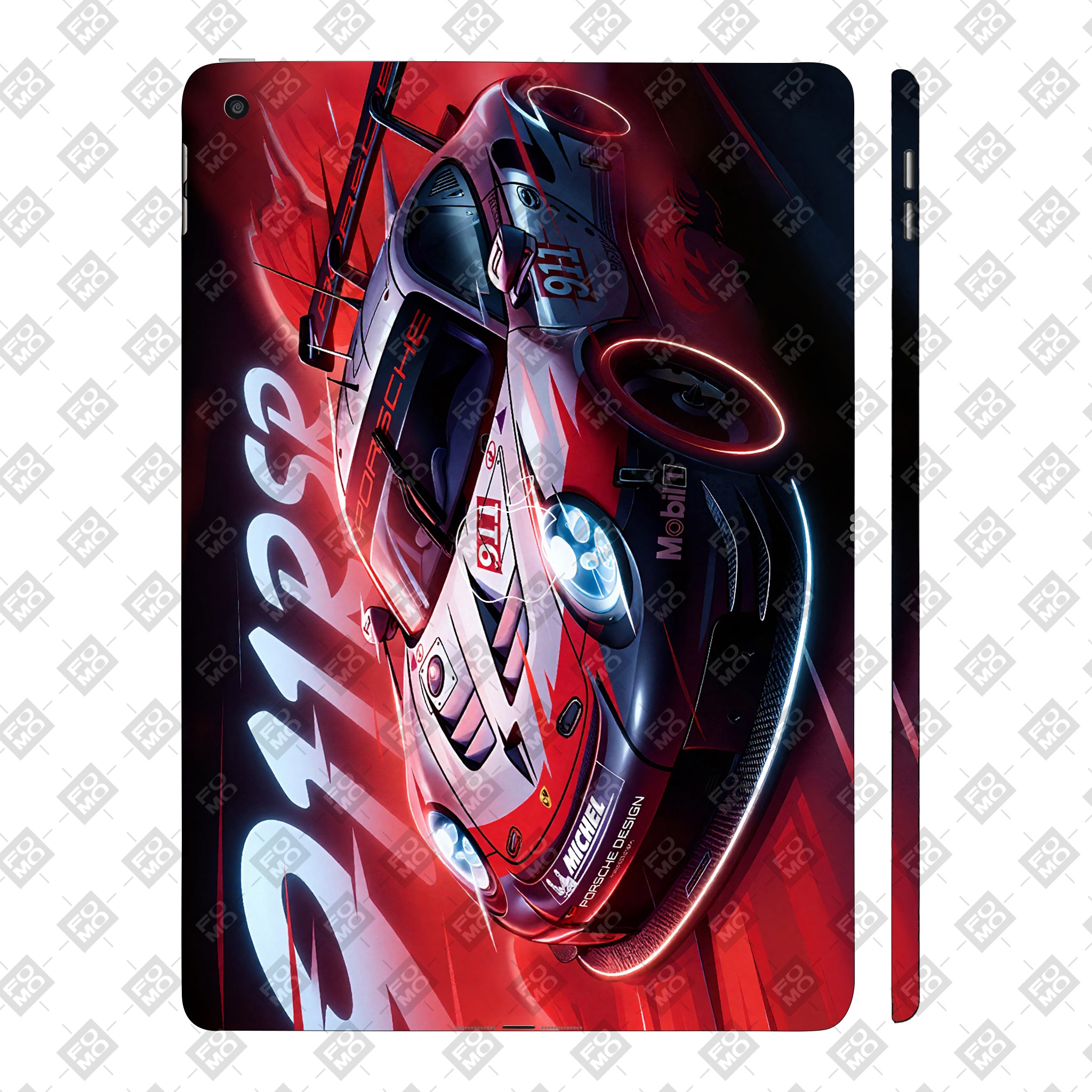 Apple iPad 9th Gen 2021 Porsche 911 RSR Cars & Bikes 3D Tablet Skin