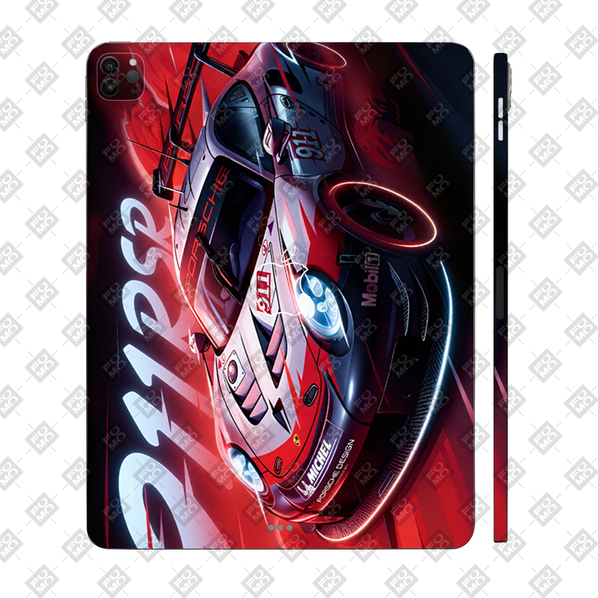 Apple iPad Pro 11 M1 2021 Porsche 911 RSR Cars & Bikes 3D Tablet Skin