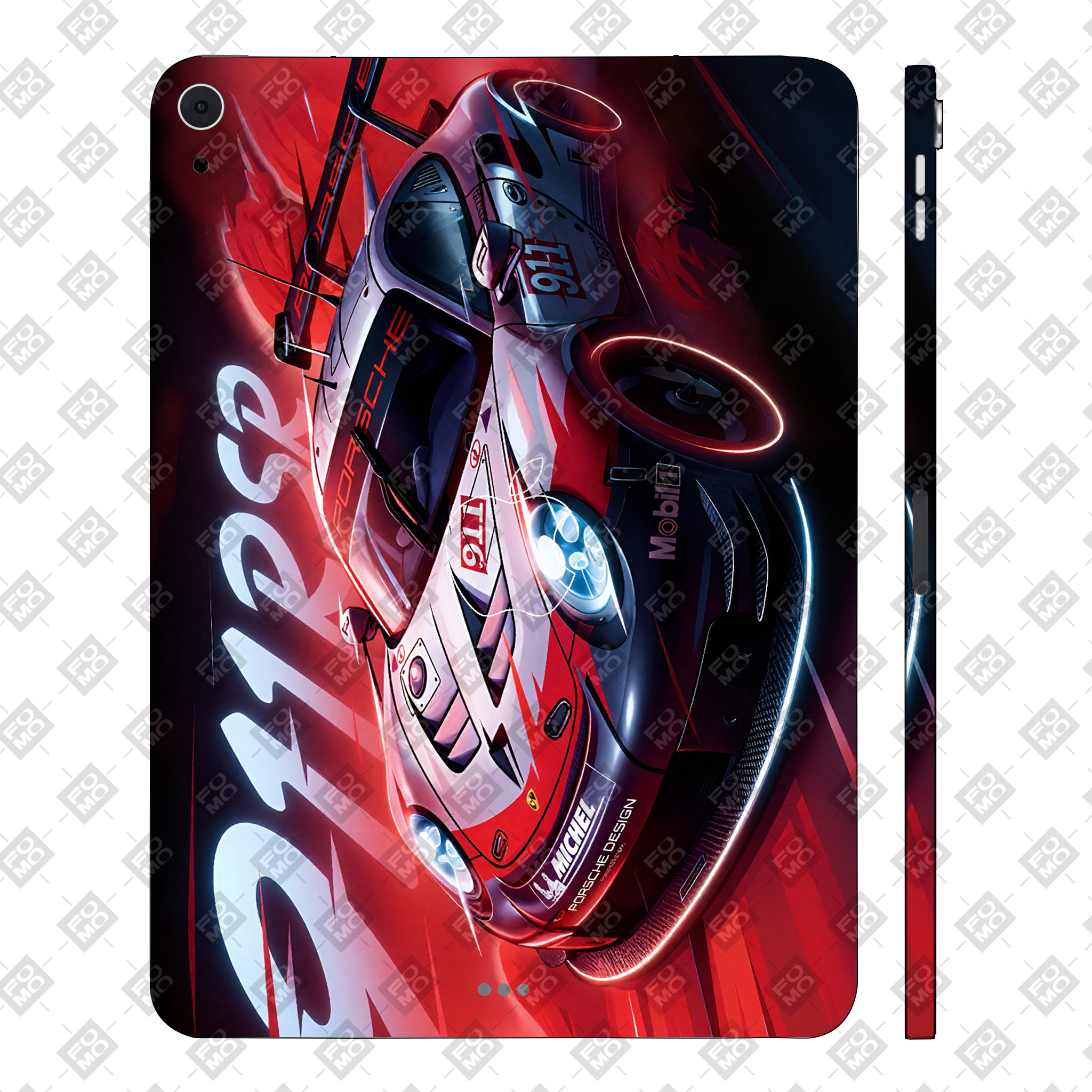 Apple iPad Air 5th Gen 2022 Porsche 911 RSR Cars & Bikes 3D Tablet Skin