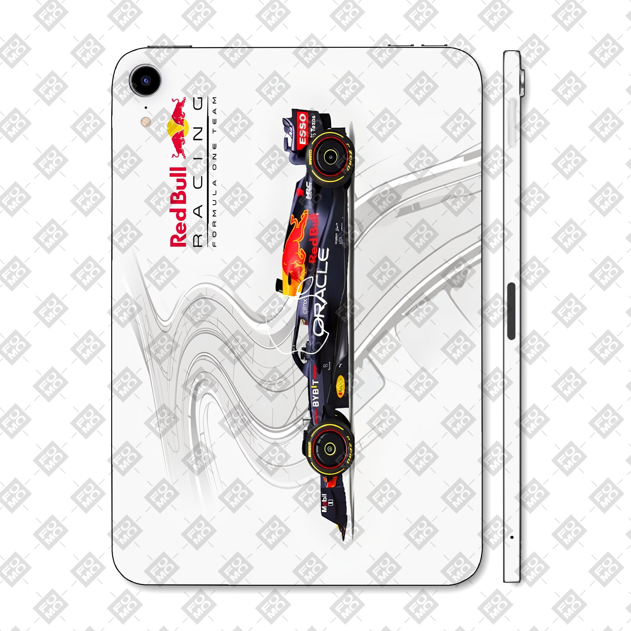 Apple iPad Mini 6th Gen 2021 Red Bull Racing in Action Cars & Bikes Tablet Skins