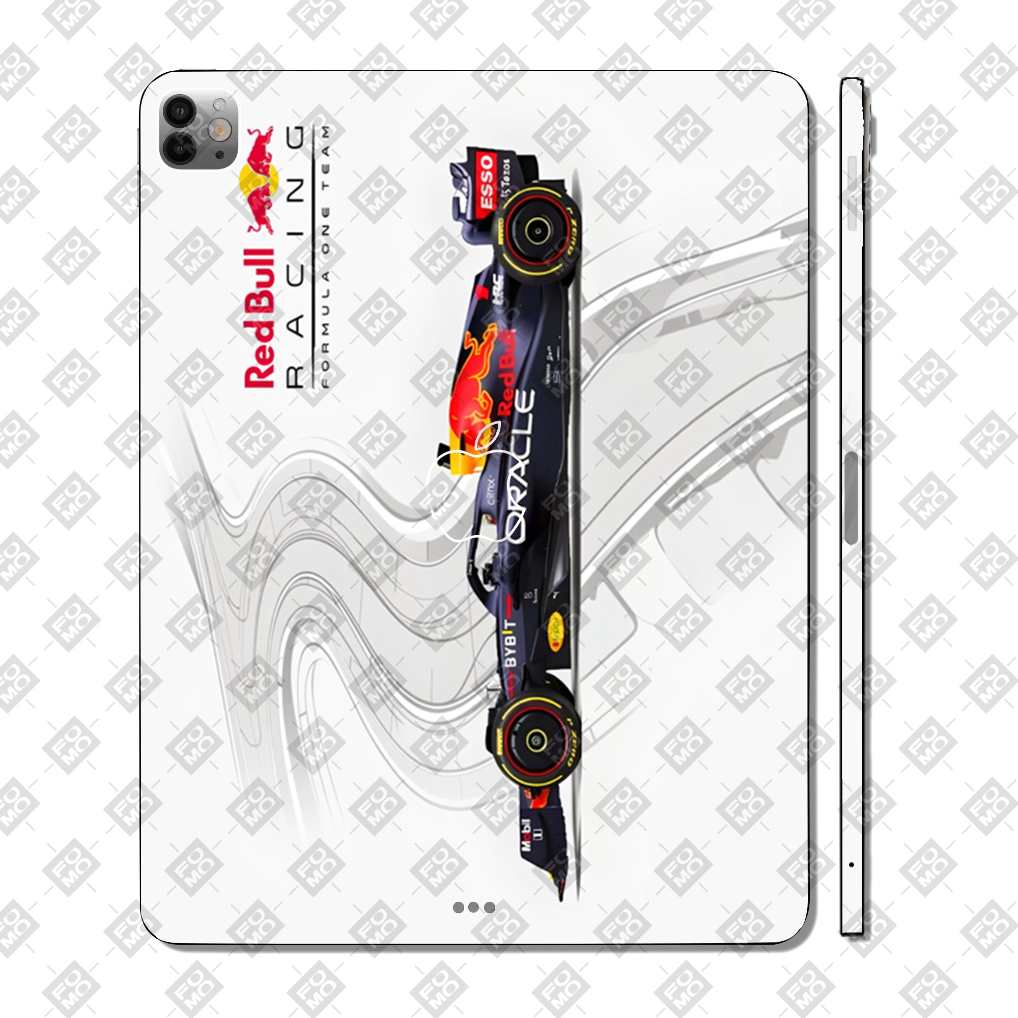 Apple iPad Pro 11 M4 2024 Red Bull Racing in Action Cars & Bikes 3D Tablet Skin