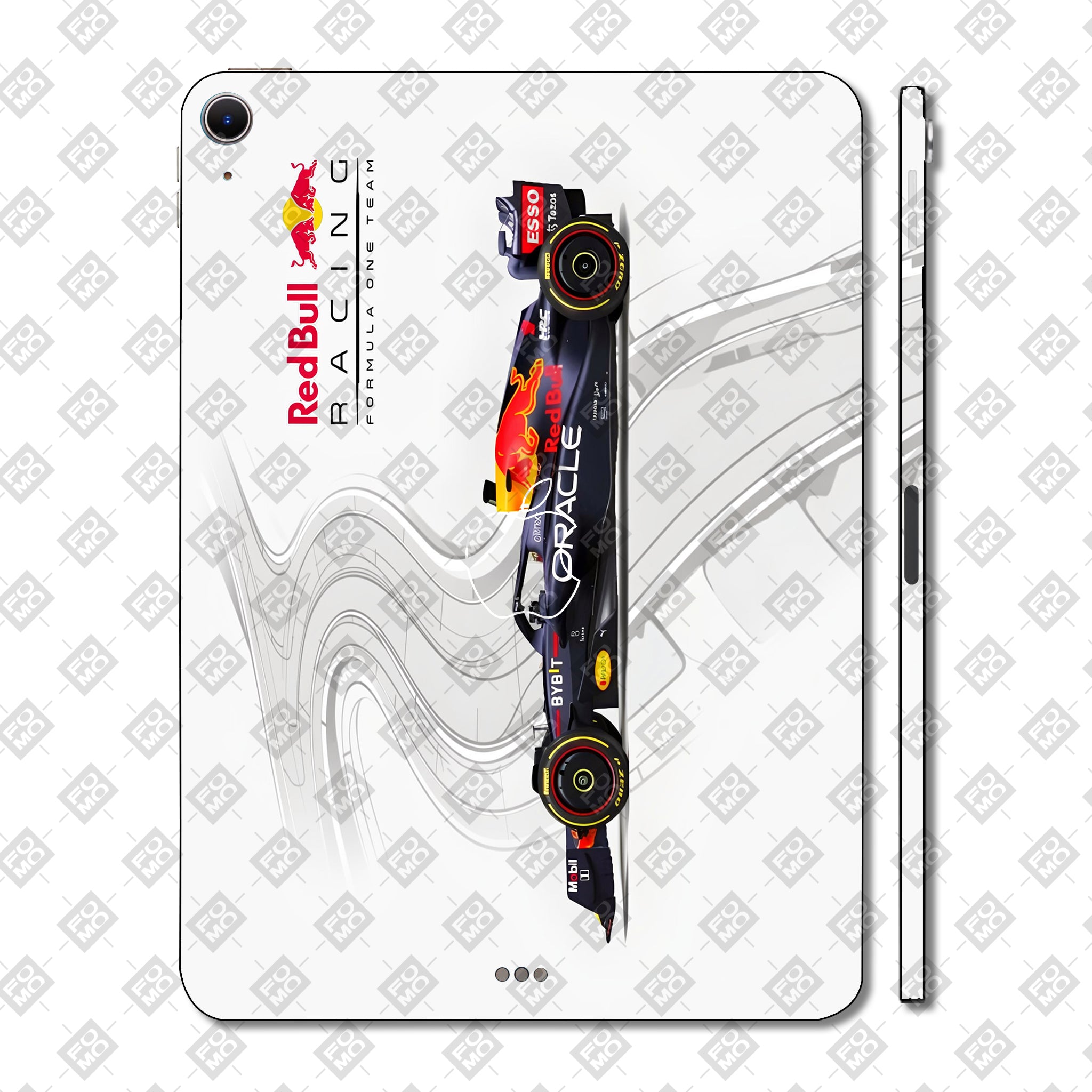Apple iPad Air 11 M2 2024 Red Bull Racing in Action Cars & Bikes 3D Tablet Skin