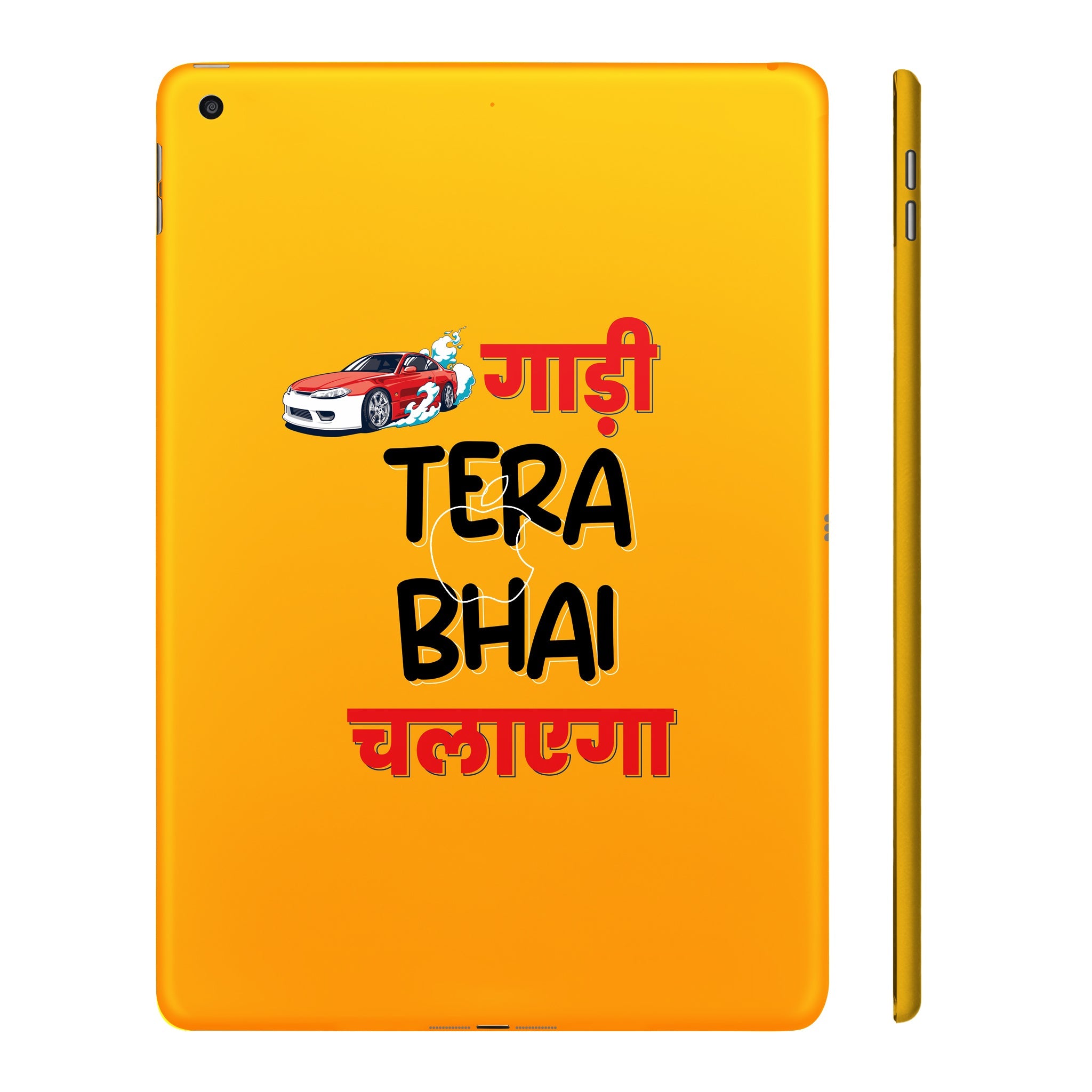 Apple iPad 9th Gen 2021 Gaadi tera bhai chalayega Tablet Skins
