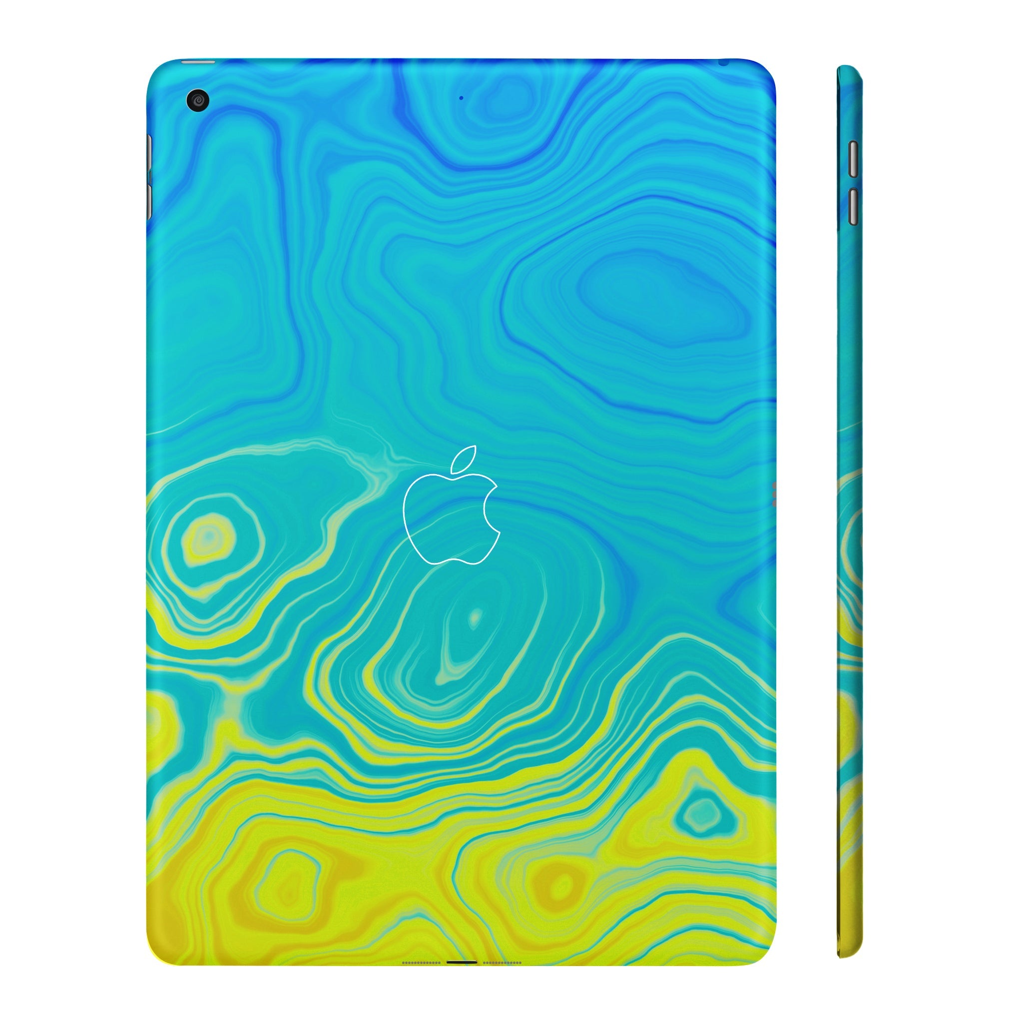 Apple iPad 9th Gen 2021 Ocean Gradient Waves Tablet Skins
