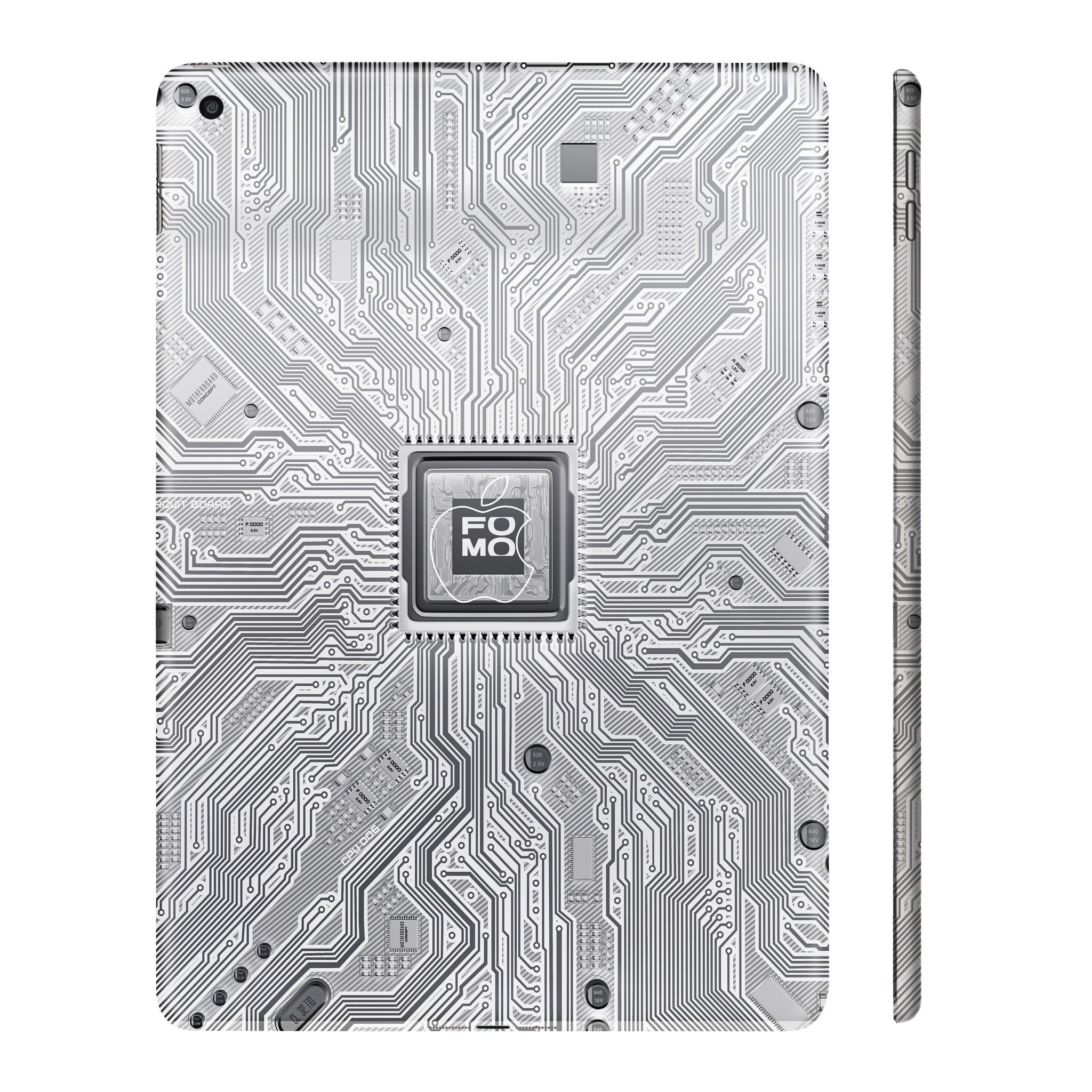 Apple iPad 9th Gen 2021 FOMO Circuit Ligth Mode Tablet Skins