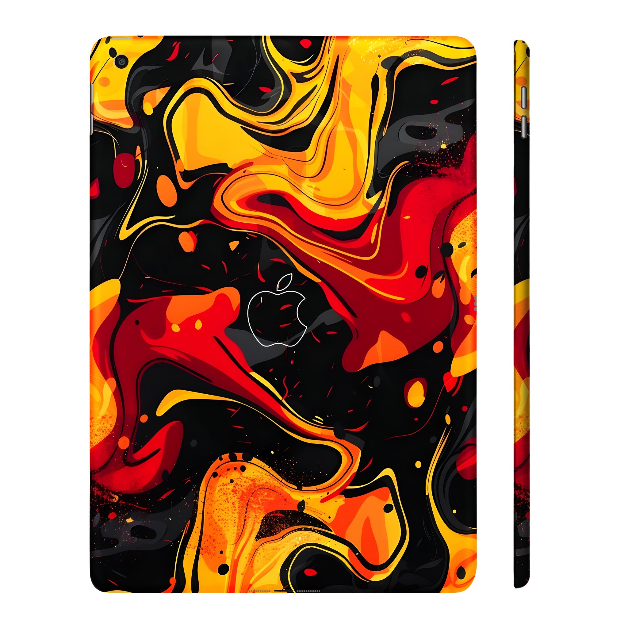 Apple iPad 9th Gen 2021 Lava Burst Tablet Skins