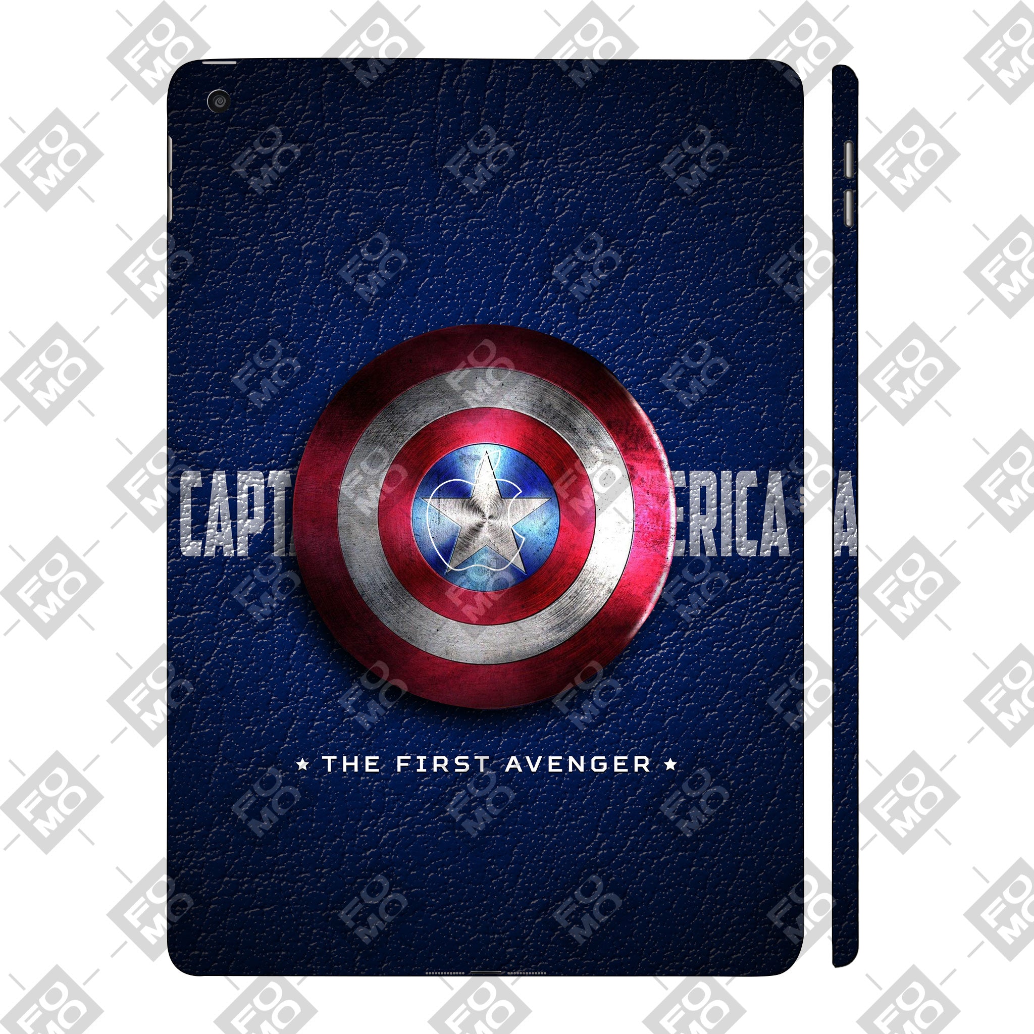 Apple iPad 9th Gen 2021 Captain America Shield Movies Tablet Skins