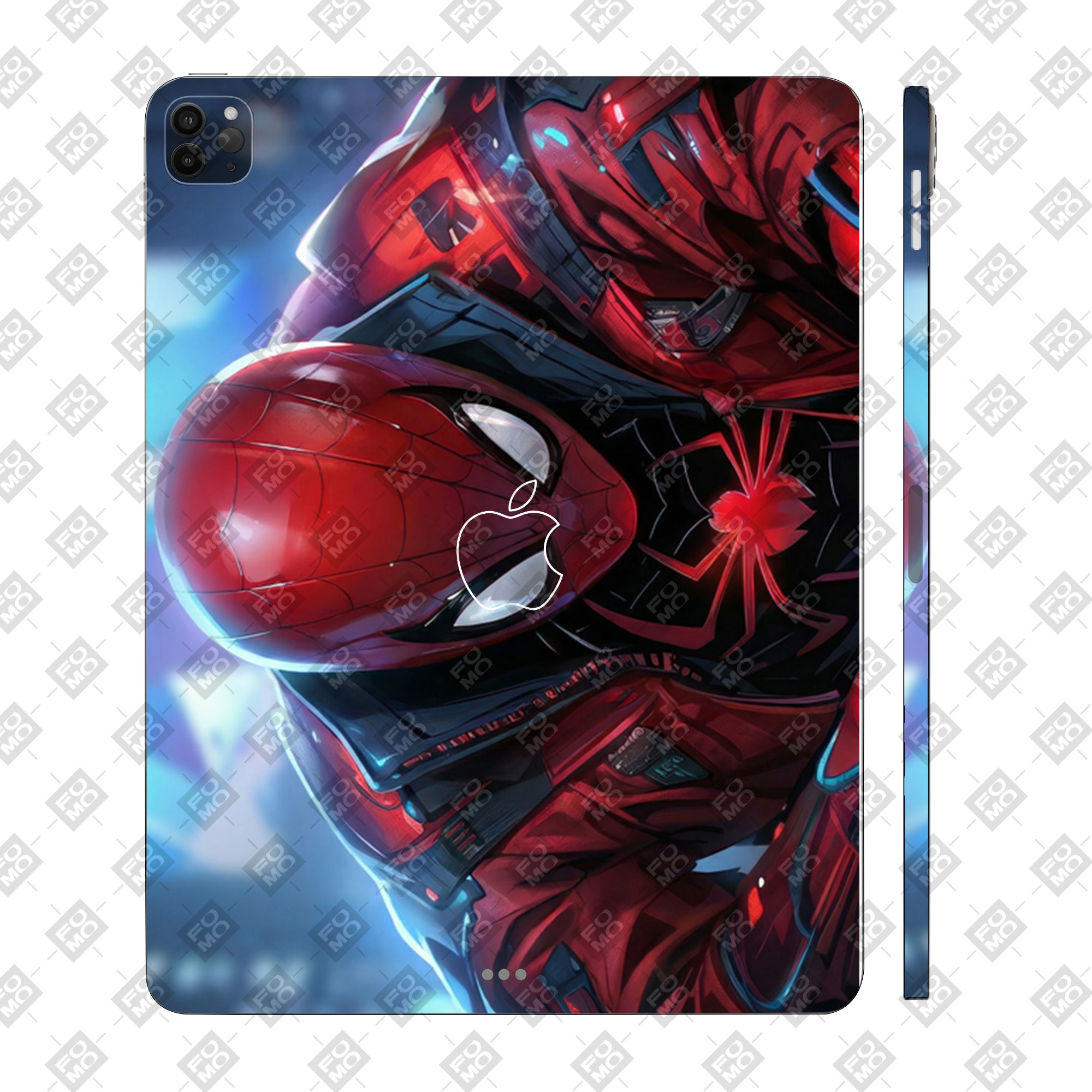 Apple iPad Pro 12.9 M1 2021 Spiderman Classic Movies Tablet Skins