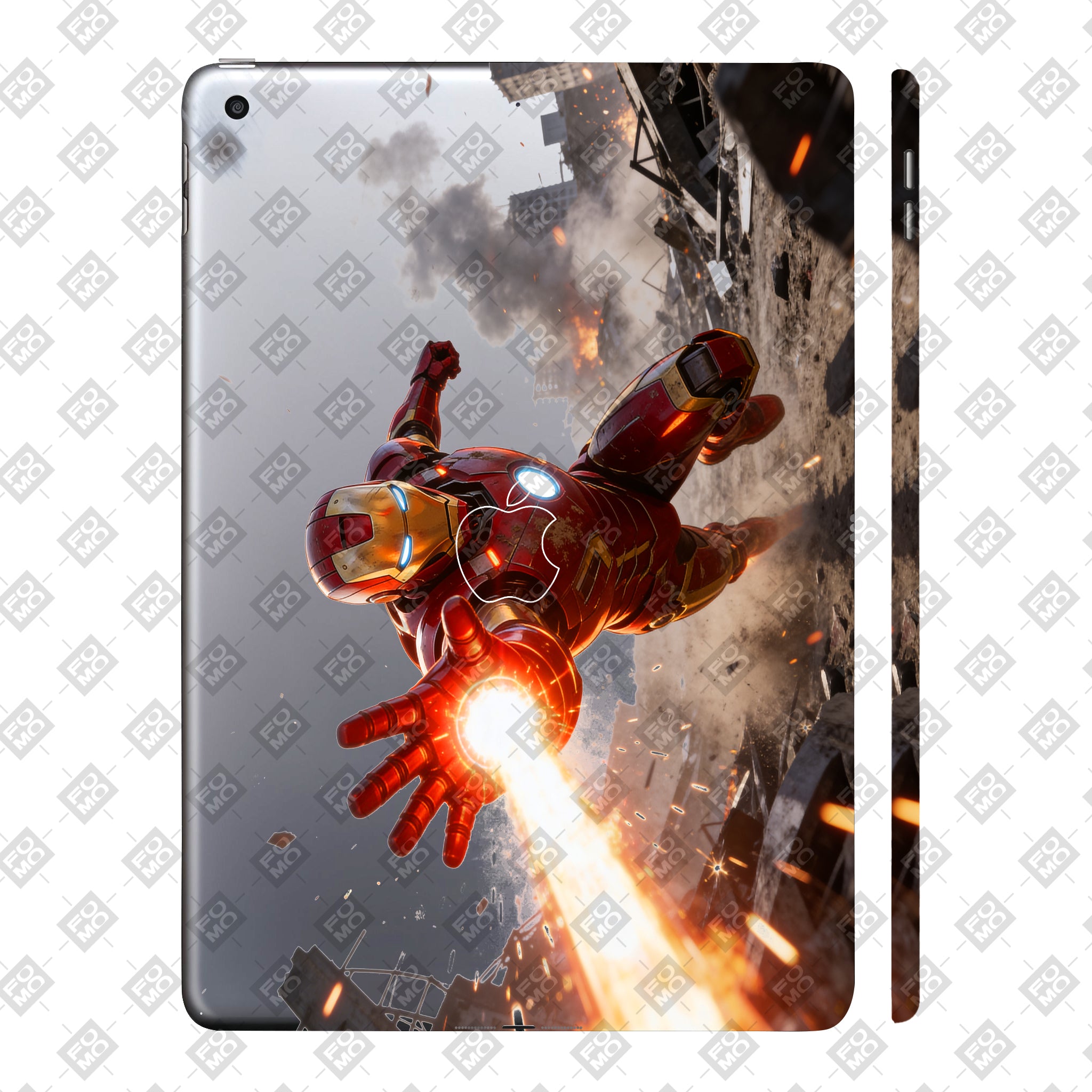 Apple iPad 9th Gen 2021 Transparent Iron Fist Tablet Skins